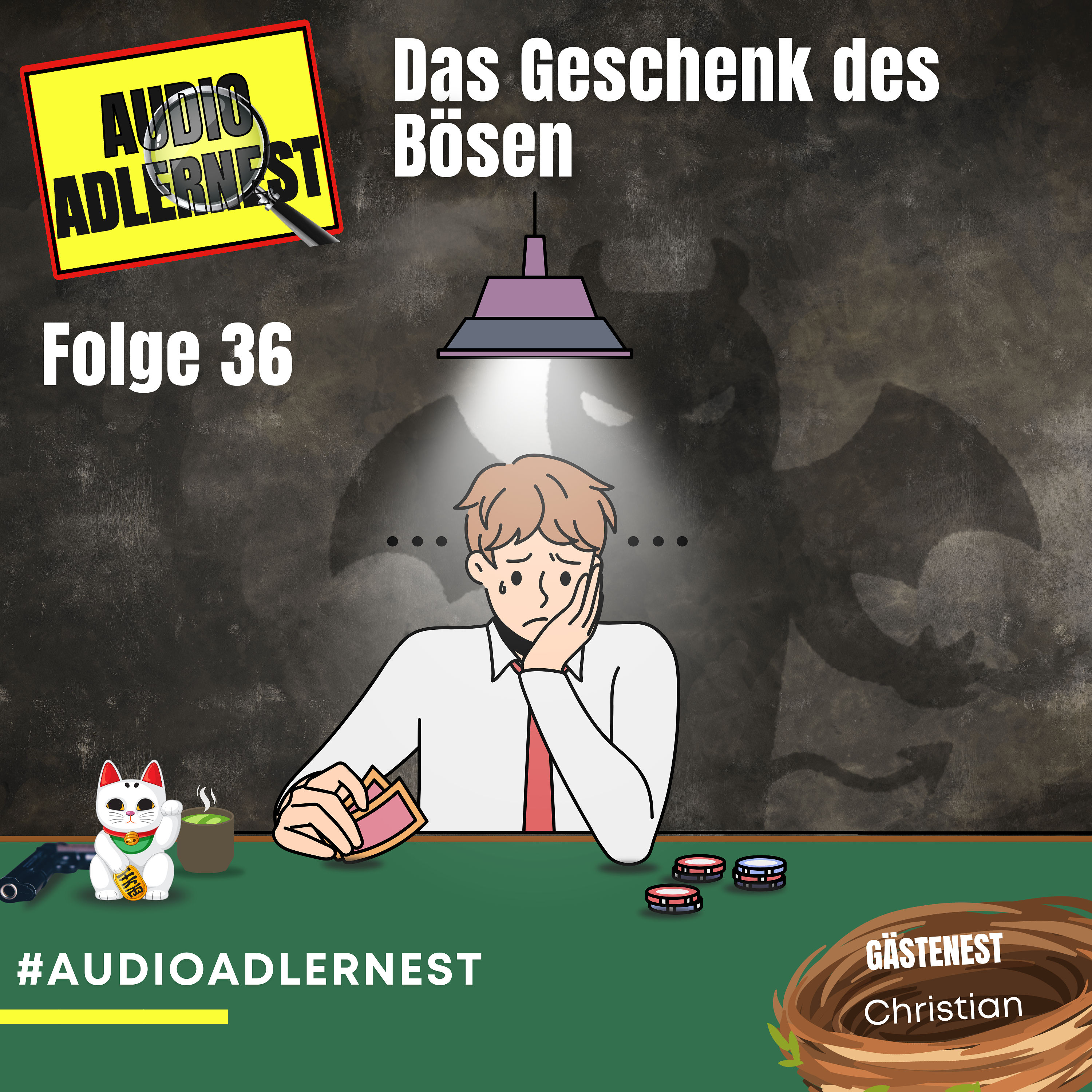 Das Geschenk des Bösen - TKKG Folge 36 - Audio Adlernest (#091)