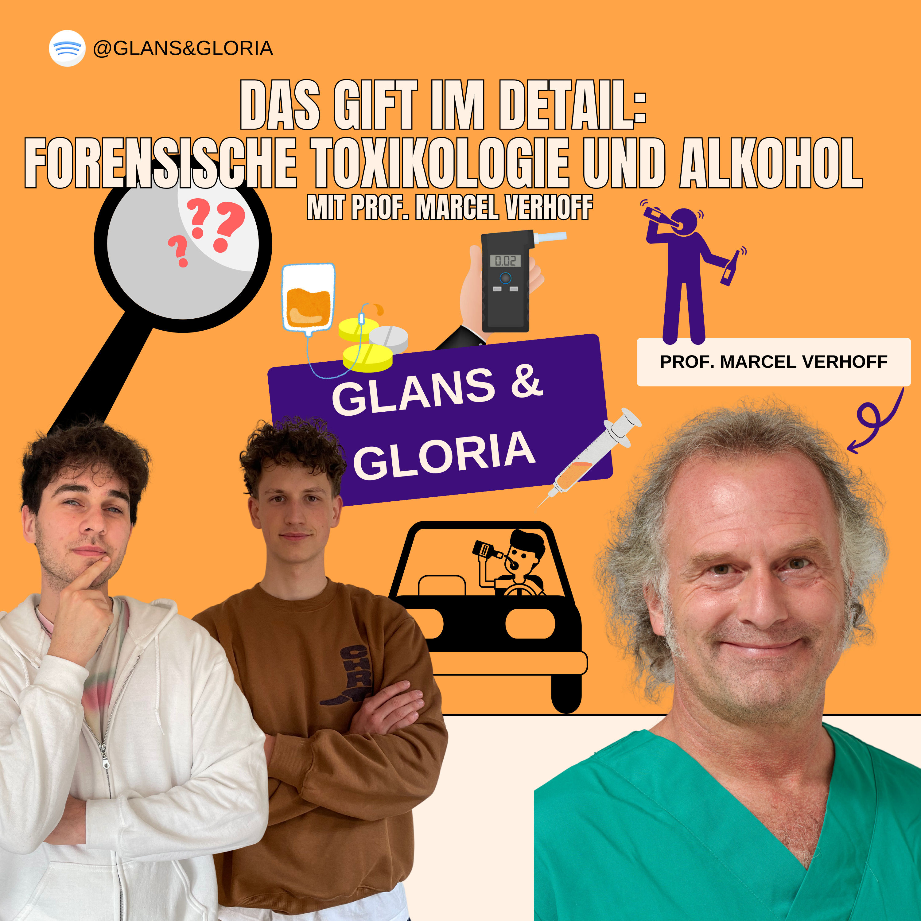 Das Gift im Detail: Forensische Toxikologie und Alkohol mit Prof. Verhoff