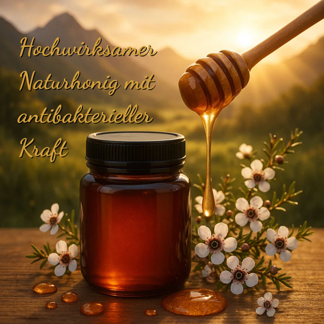 Das goldene Naturheilmittel mit wissenschaftlicher Kraft⎜Manuka Honig