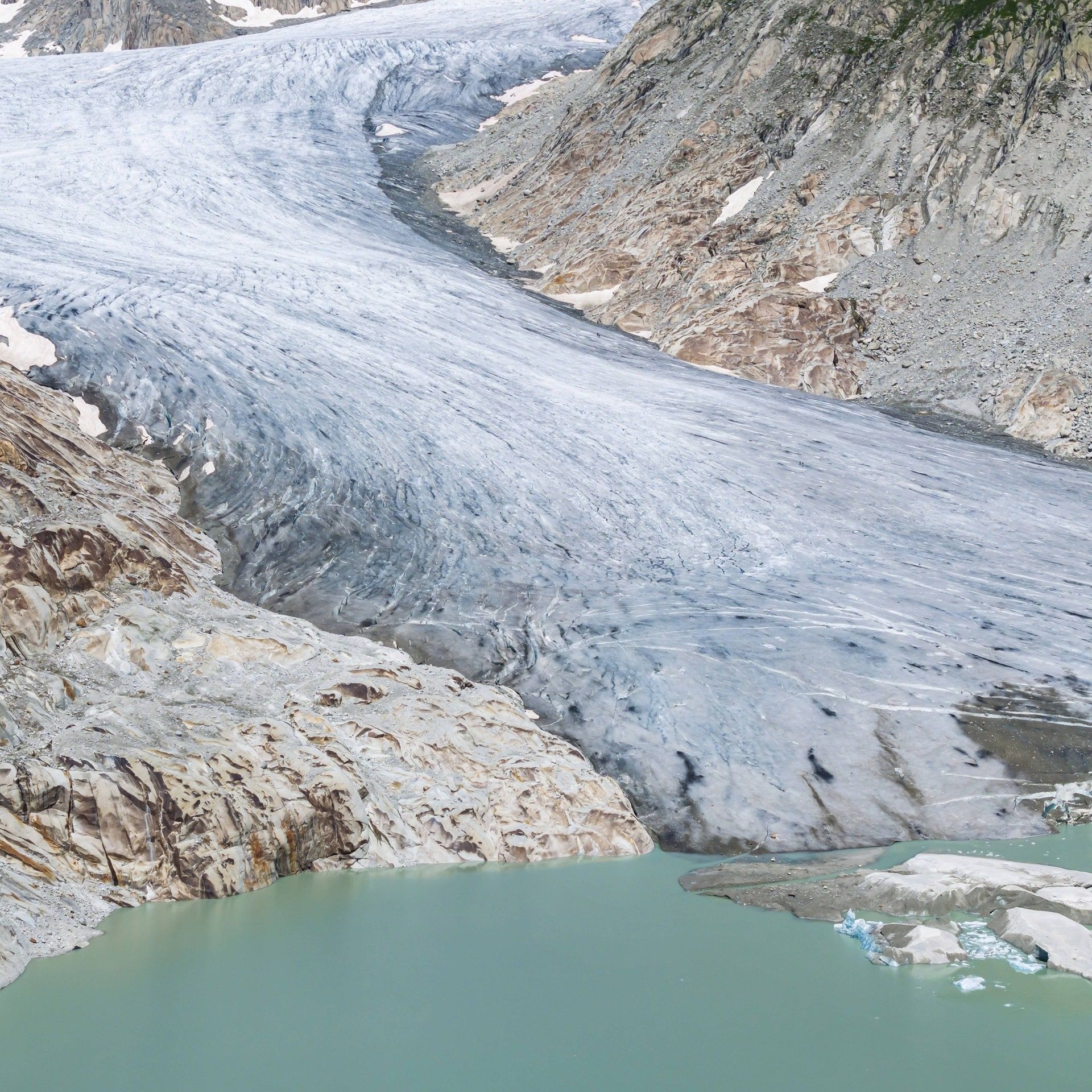 Das große Schmelzen geht weiter - Jahresbericht zum Zustand der Schweizer Gletscher
