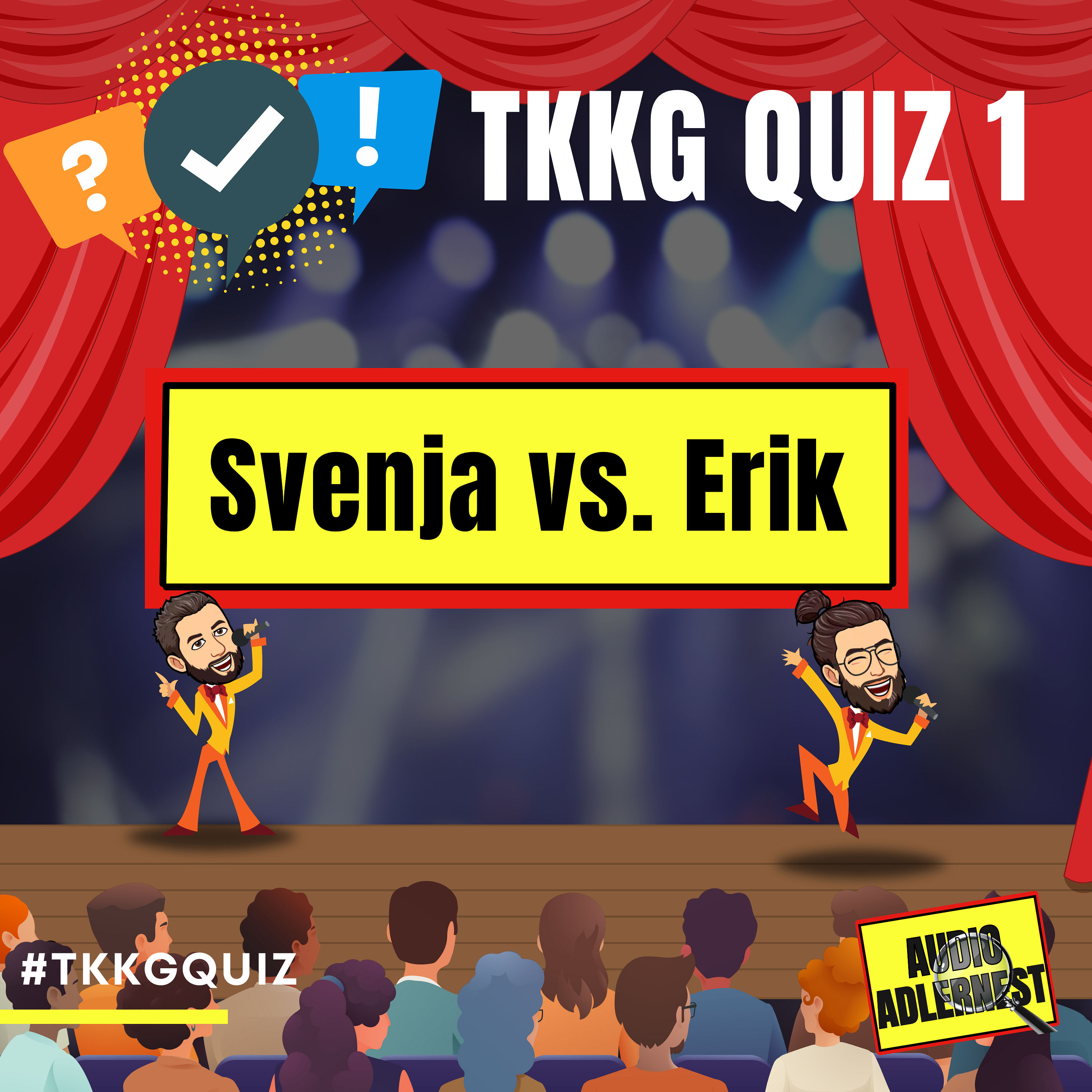 Das große TKKG Quiz - Runde 1 - Audio Adlernest (#011)