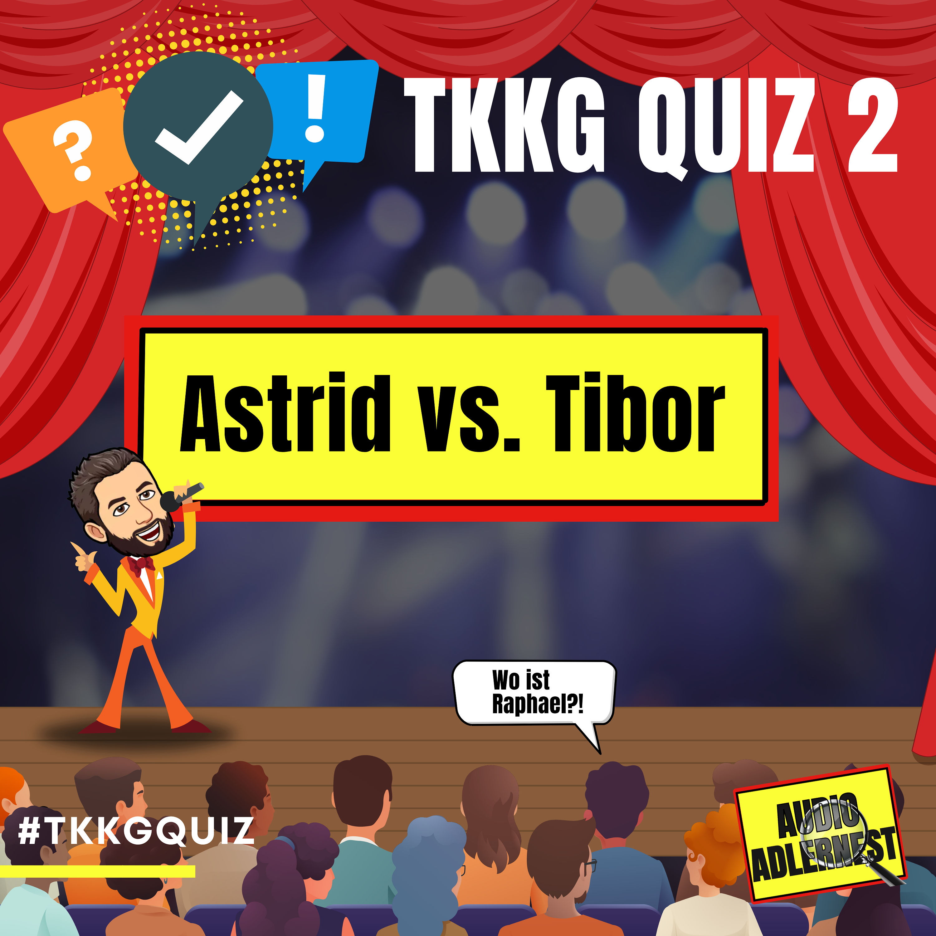 Das große TKKG Quiz - Runde 2 - Audio Adlernest (#026)