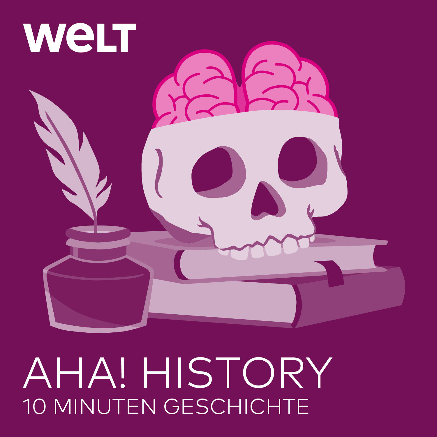 Das ist "Aha! History – Zehn Minuten Geschichte"