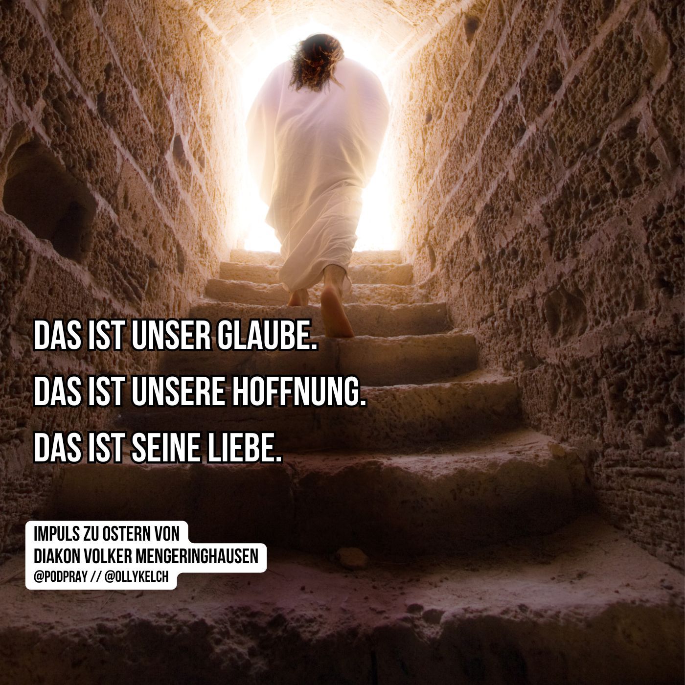 Das ist unsere Hoffnung. (Ostern, 20.4.2025)