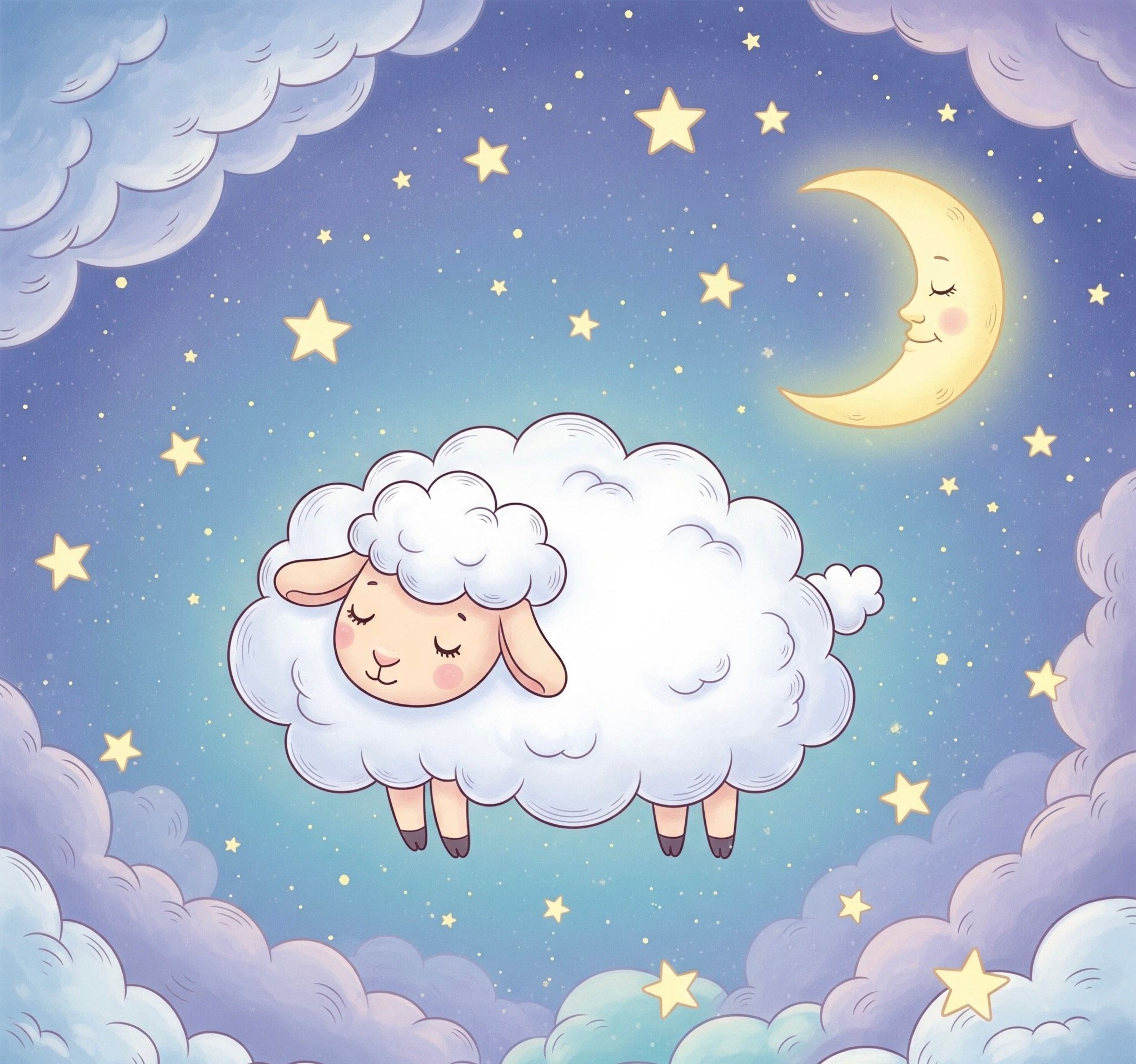 Das kleine Wolken-Schäfchen