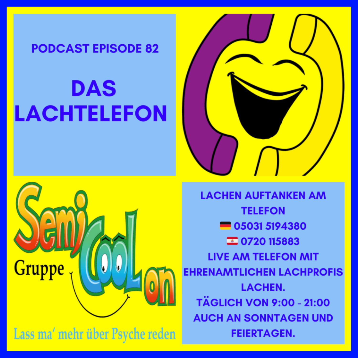 Das Lachtelefon - Lachen auftanken am Telefon