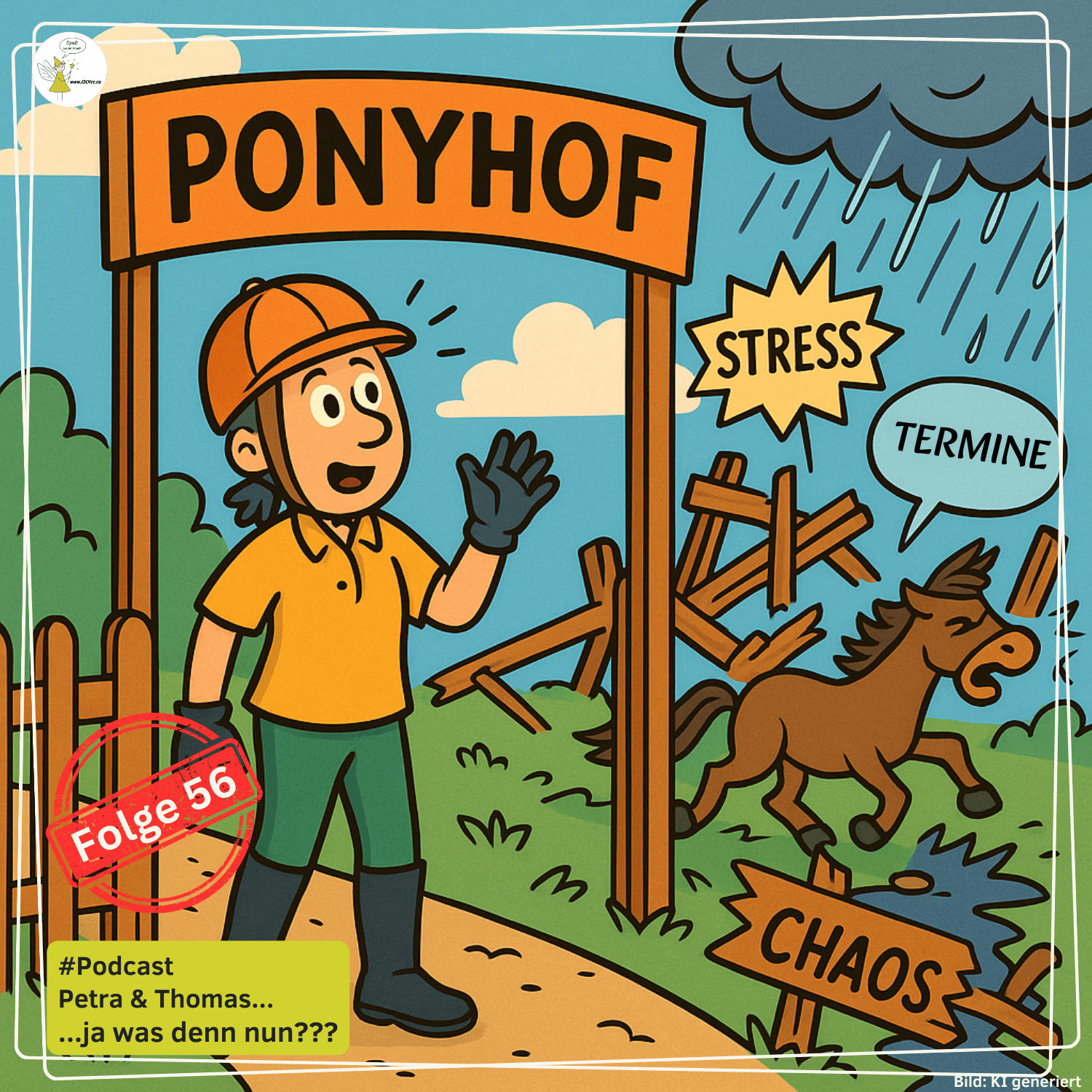 Das Leben ist nicht immer ein Ponyhof