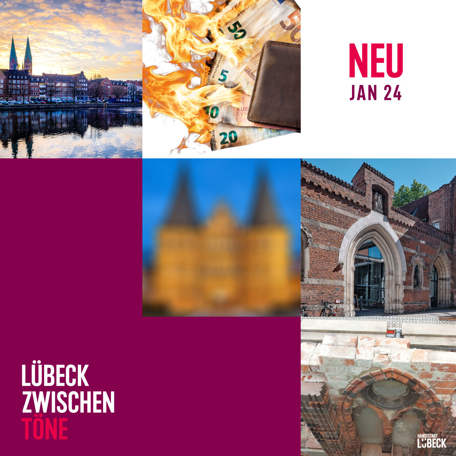 Das Lübeck-Rätsel 2025, Glücksgeld und Großbasspommer im Januar in Lübeck