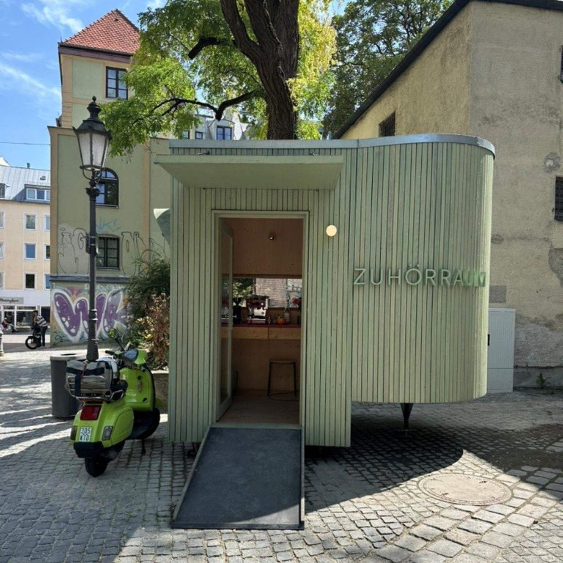 Das Ohr und die Zeit schenken: Das Zuhörraum in München