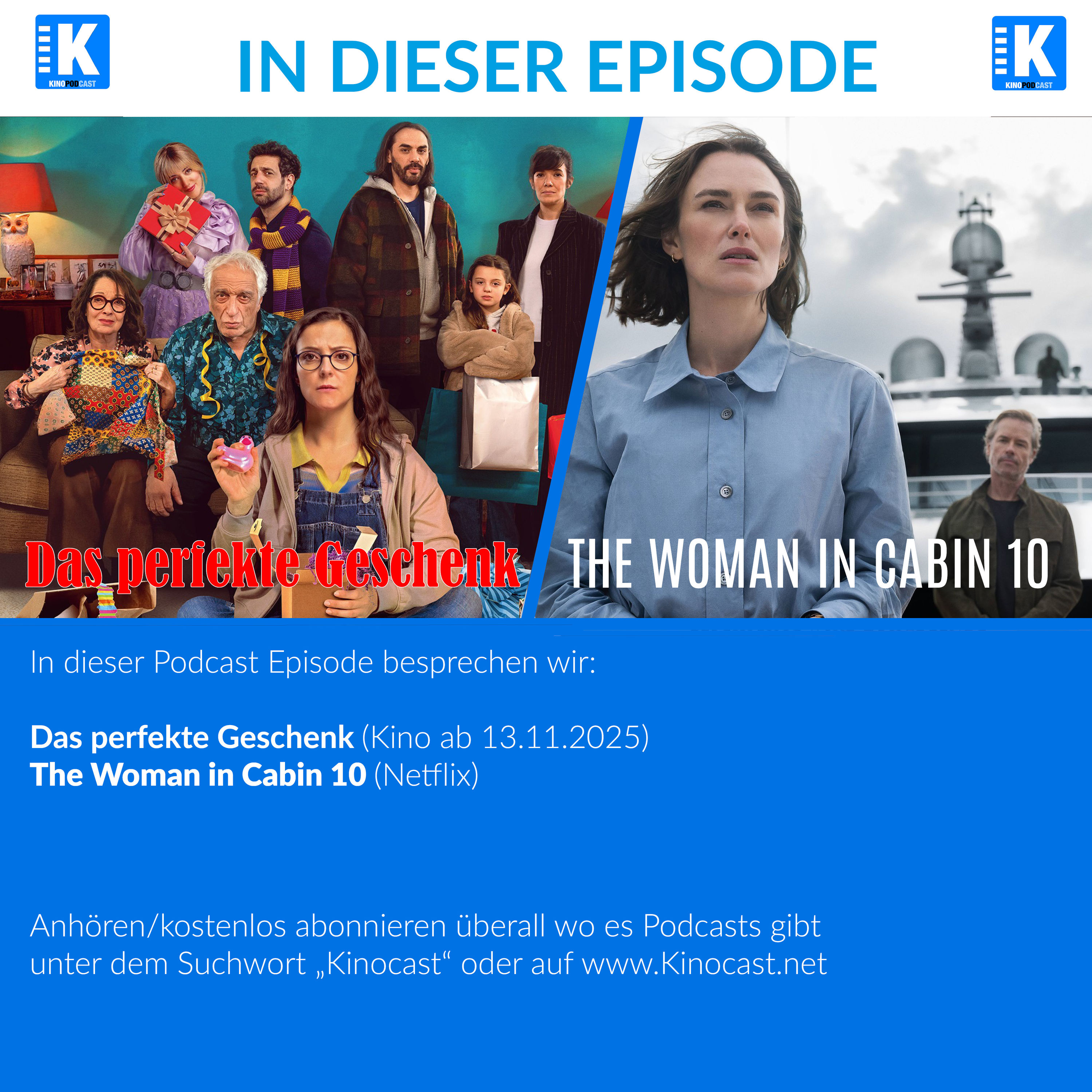 Das perfekte Geschenk, The Woman in Cabin 10 | #884