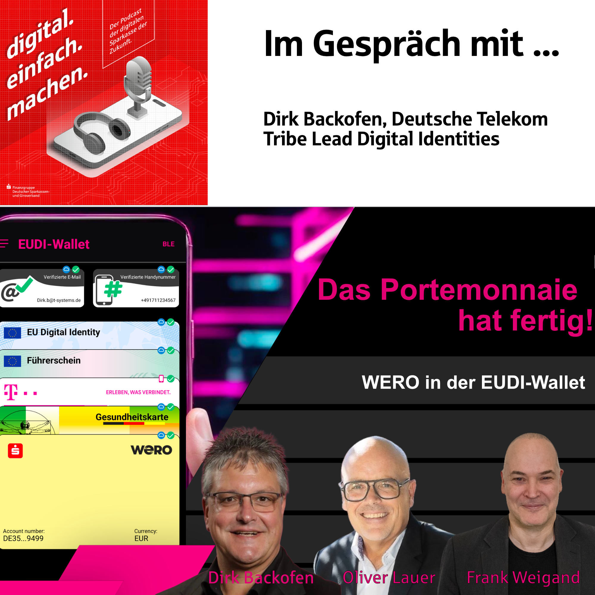 Das Portemonnaie hat fertig - Die EUDI Wallet kommt - Wirklich!