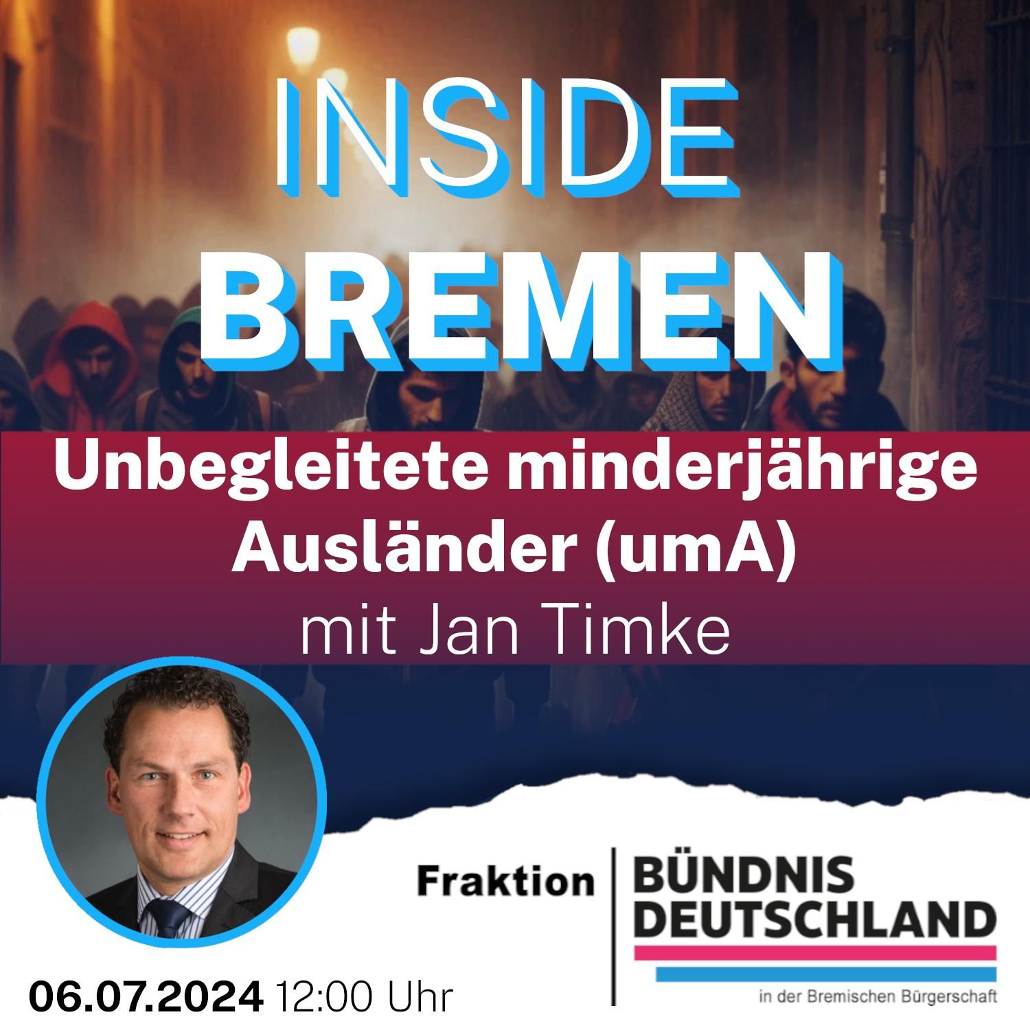 Das Problem: unbegleitete minderjährige Ausländern (umA)