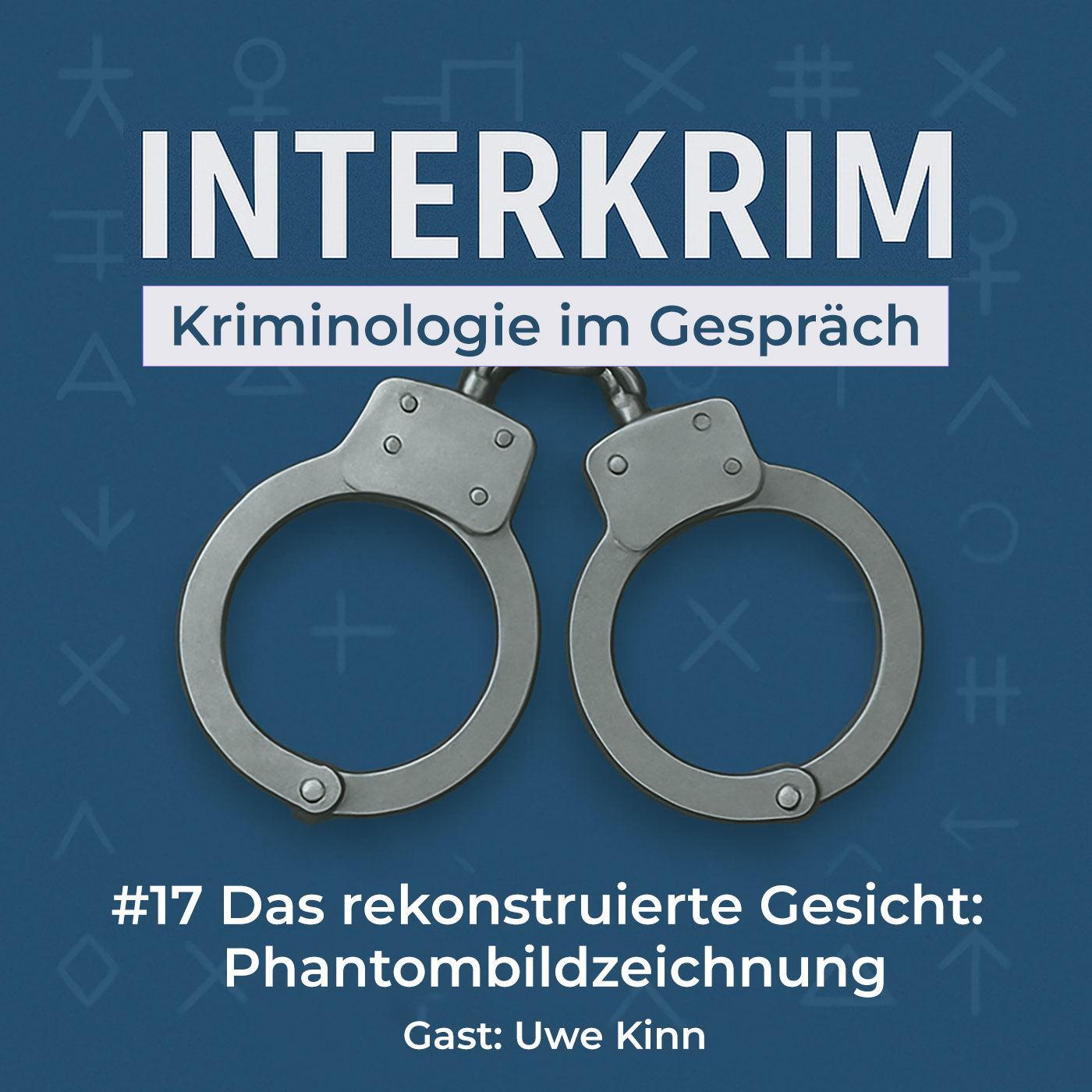 Das rekonstruierte Gesicht: Phantombildzeichnung