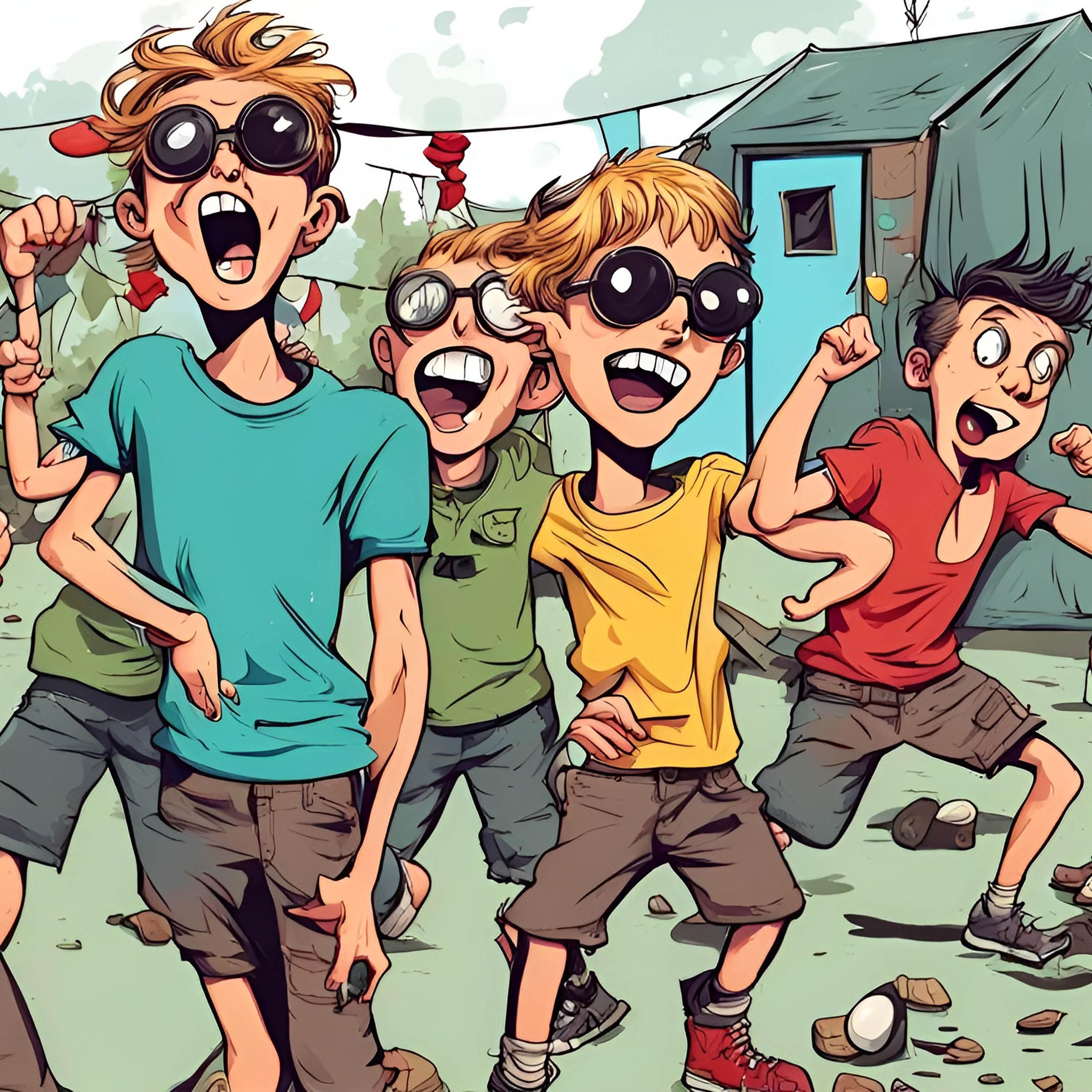 Das seltsame Ferienlager des Professor Sherif