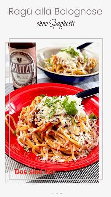 Das sind Wir -Ragú alla Bolognese ohne Spaghetti