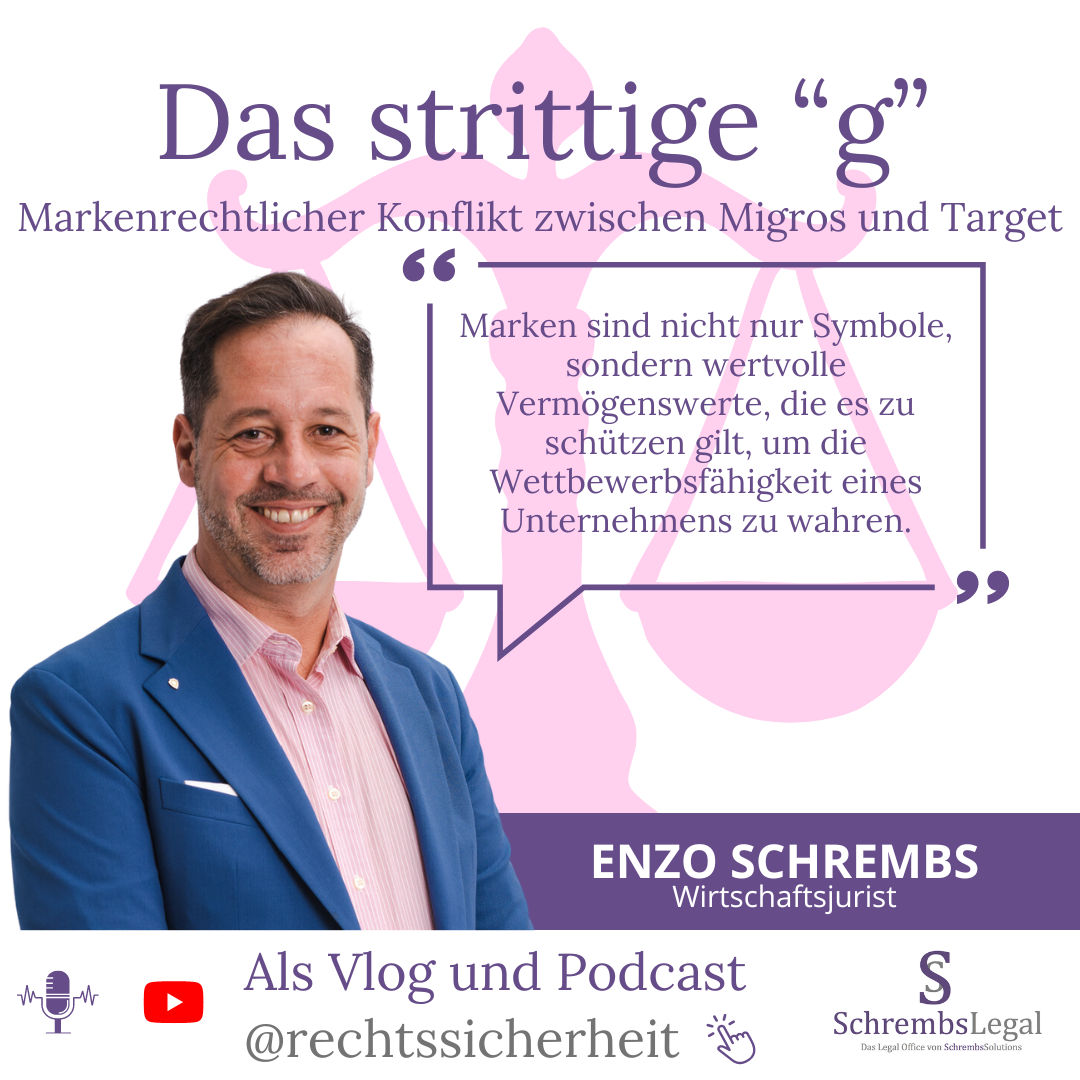 Das strittige "g" - Migros vs. Target