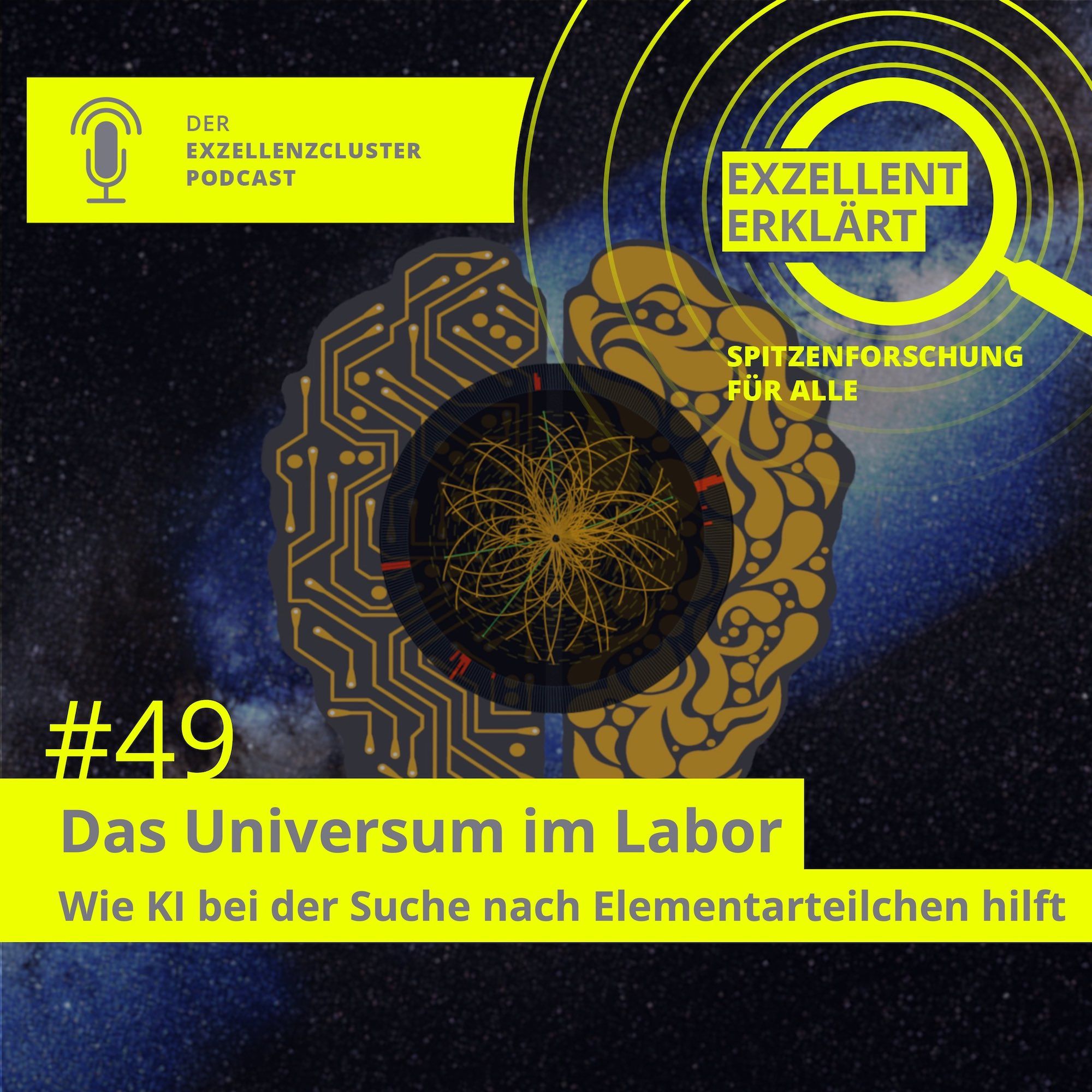 Das Universum im Labor: Wie künstliche Intelligenz (KI) bei der Suche nach Elementarteilchen hilft