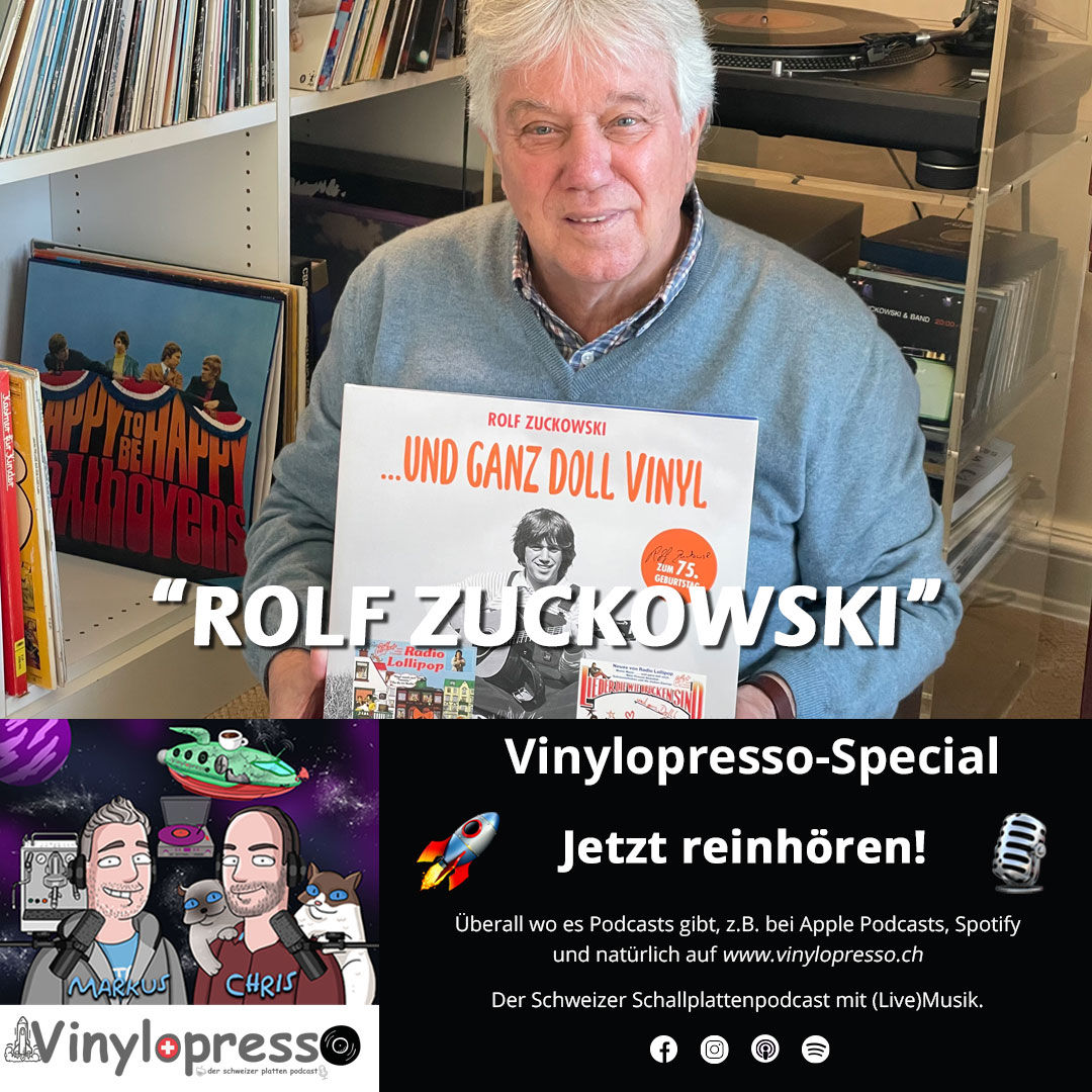 Das Vinylopresso Special mit Mr. "In der Weihnachtsbäckerei" Rolf Zuckowski