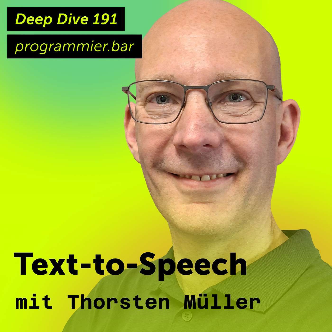 Deep Dive 191 – Text-to-Speech mit Thorsten Müller