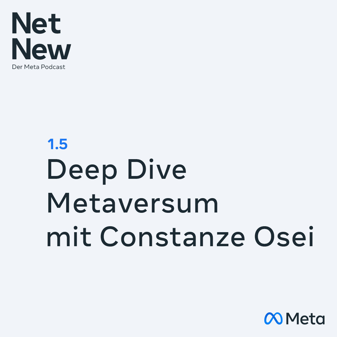 Deep Dive Metaversum: Wie sieht das Internet der Zukunft aus? - mit Constanze Osei