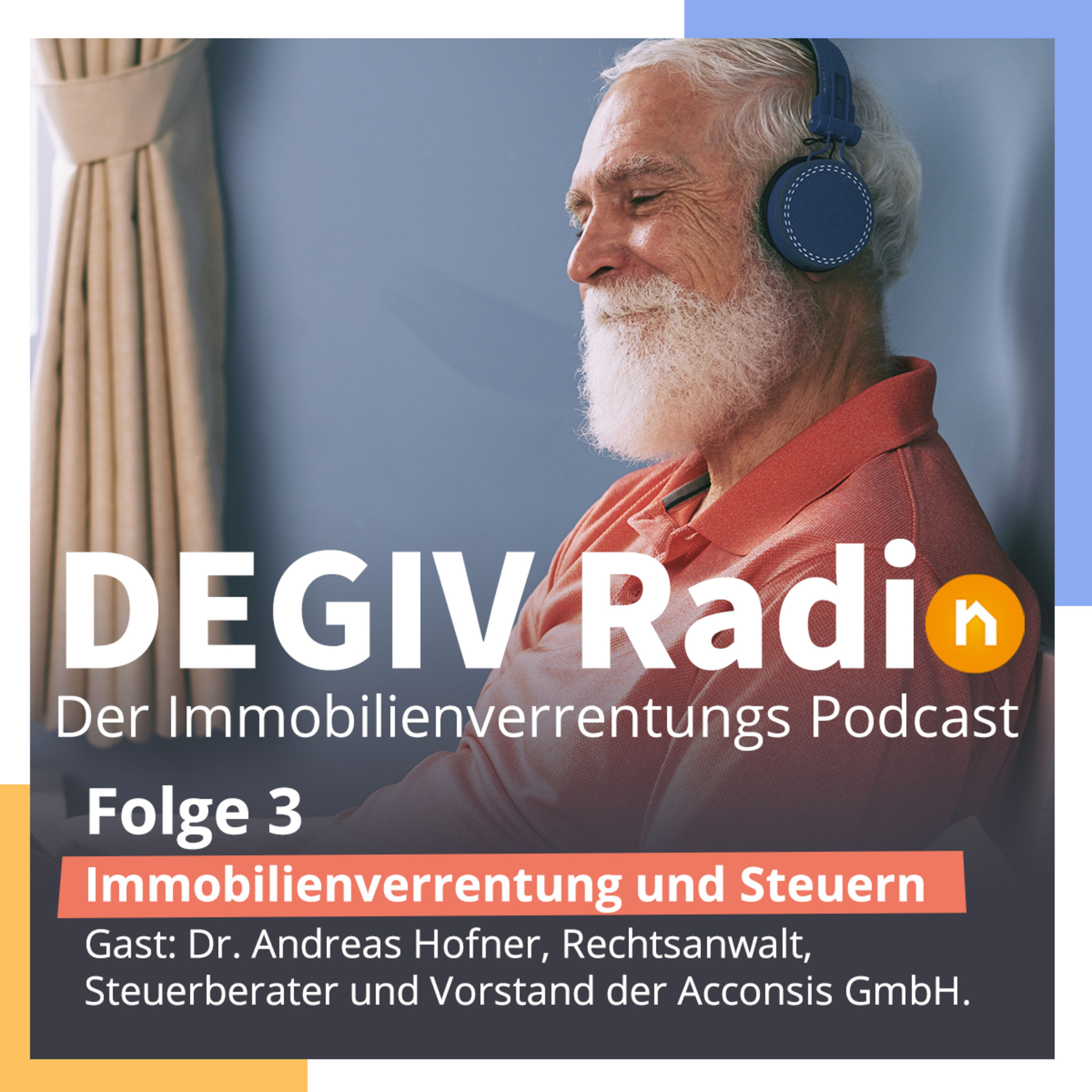 DEGIV Radio - 03: Immobilienverrentung und Steuern