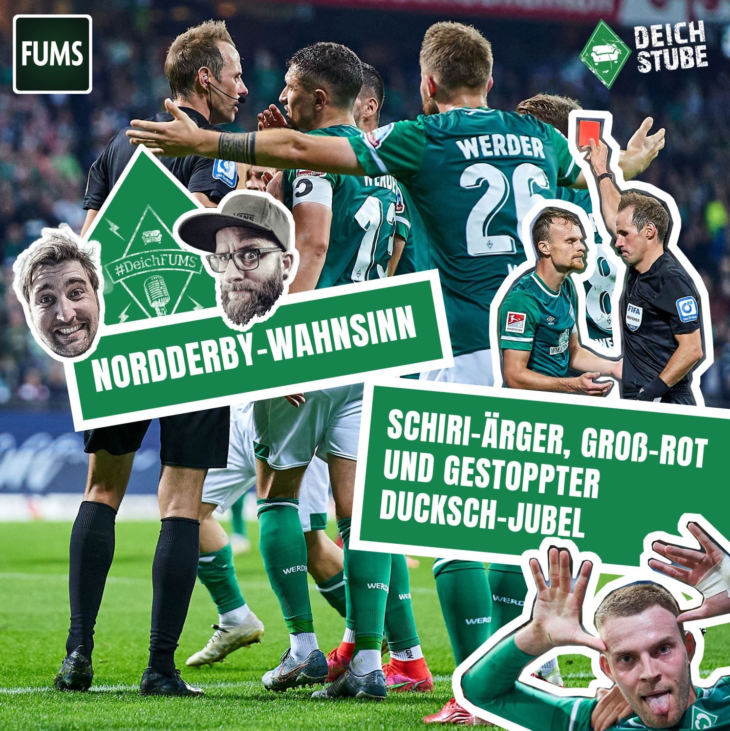 #DeichFUMS 42: Nordderby-Therapie! Warum die Pleite gegen den HSV den SV Werder Bremen nicht umhaut