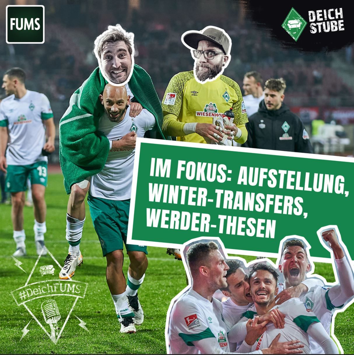 #DeichFUMS 46: Dei(ch) Hard Werder Bremen! Killer-Prognosen, Hoffnung, Leidensfähigkeit