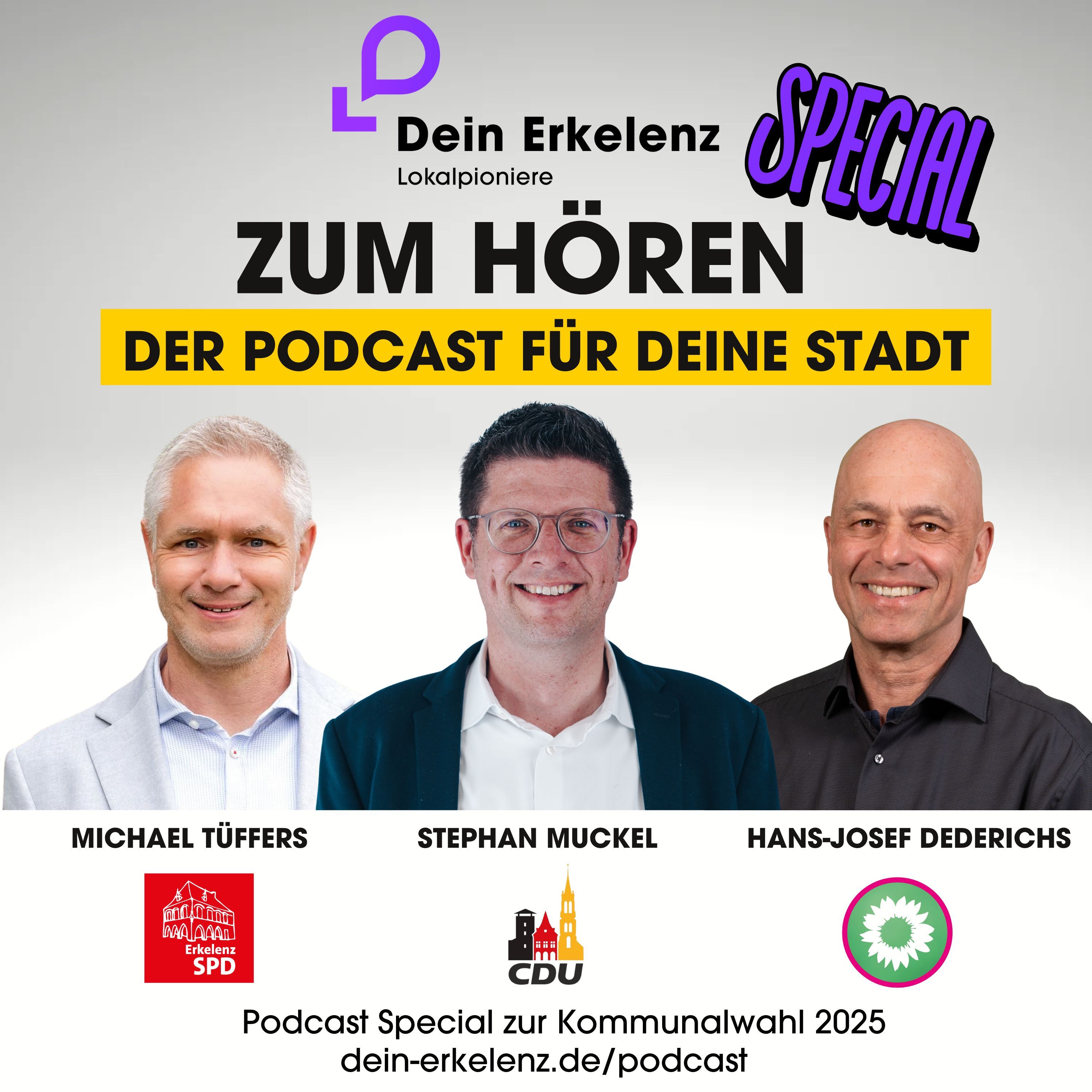 Dein Erkelenz zum Hören 9/25 – Ihr habt die Wahl: Wer wird Bürgermeister?