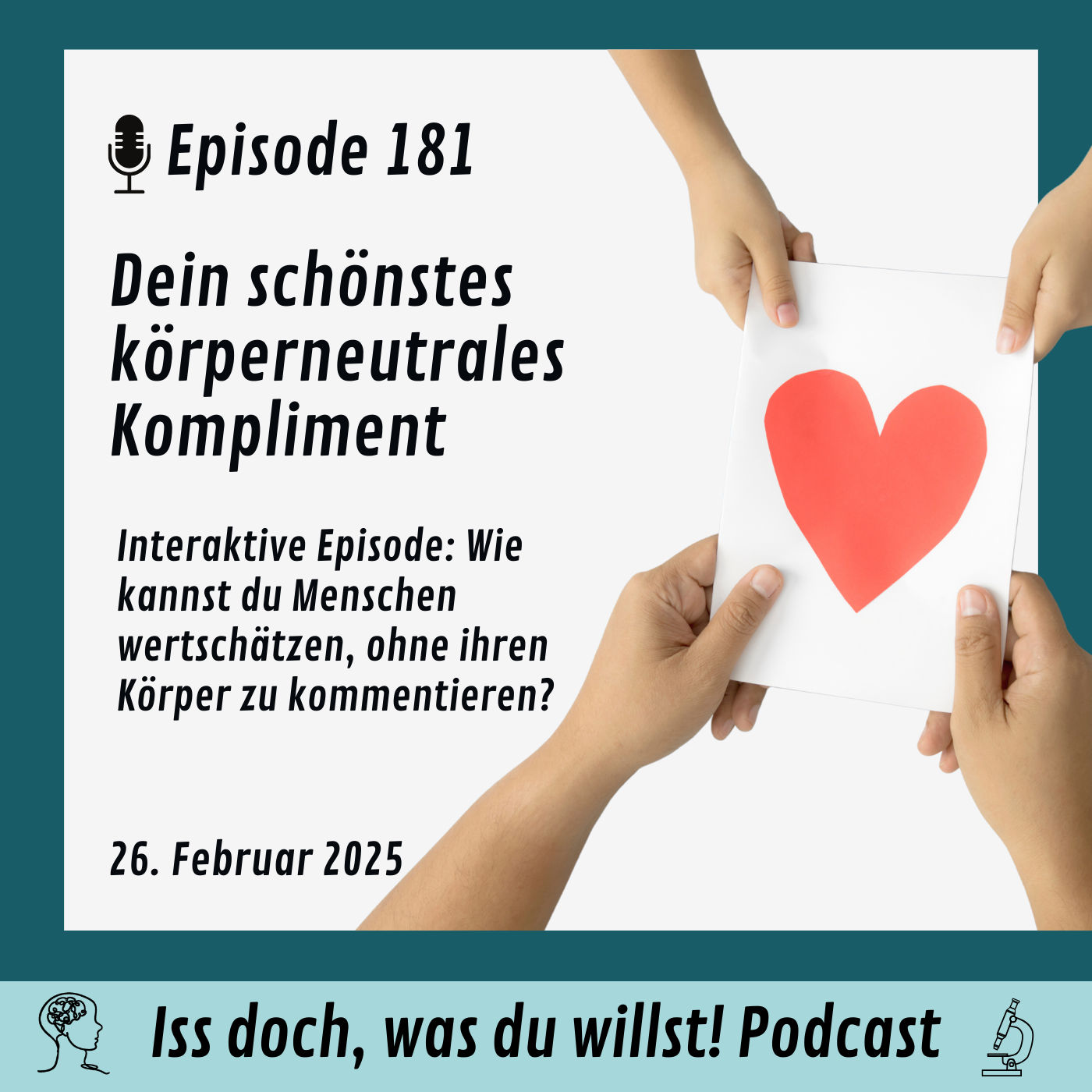 Dein schönstes körperneutrales Kompliment