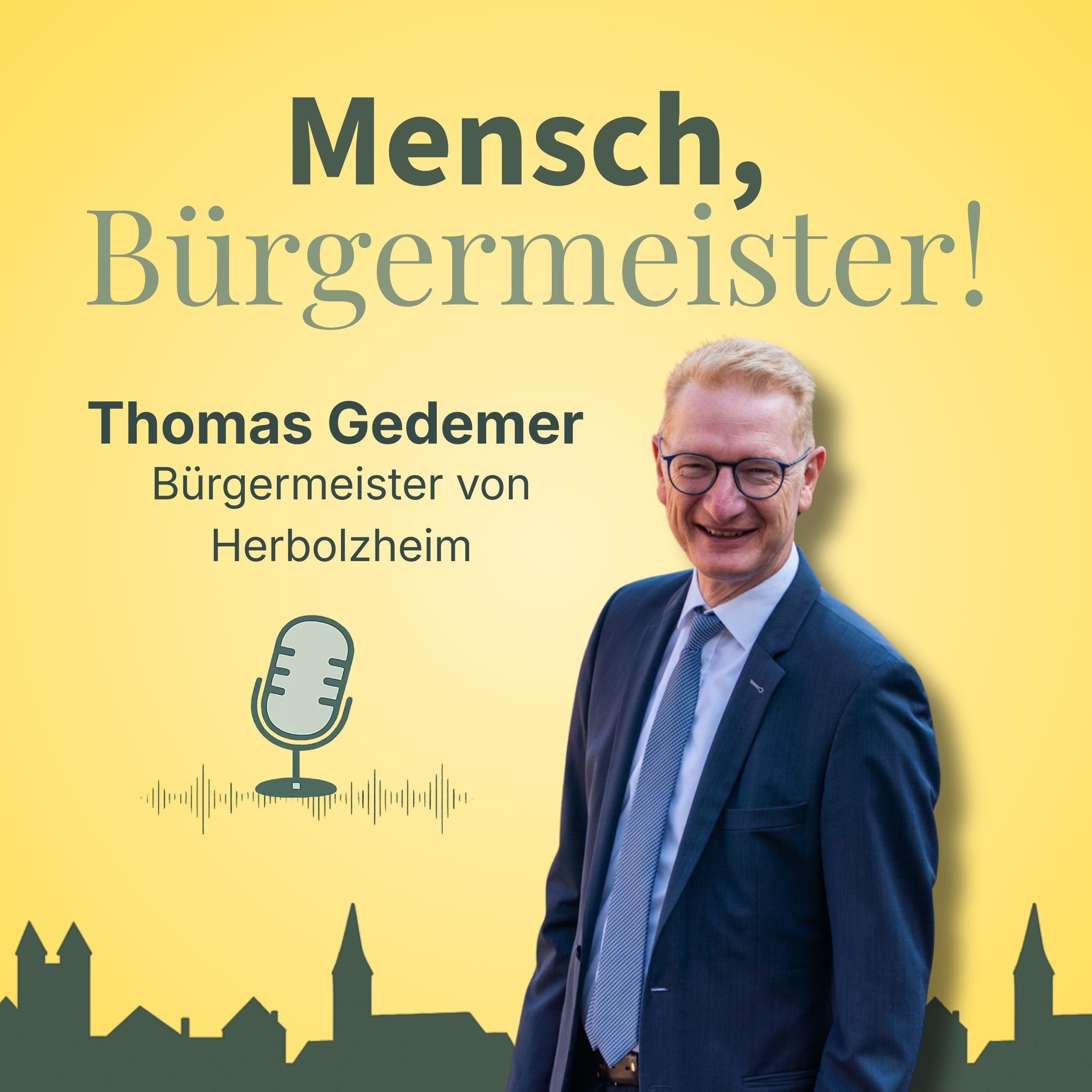 Demokratie vorm Fernseher, Gespräche auf der Bank – Thomas Gedemer, Bürgermeister von Herbolzheim