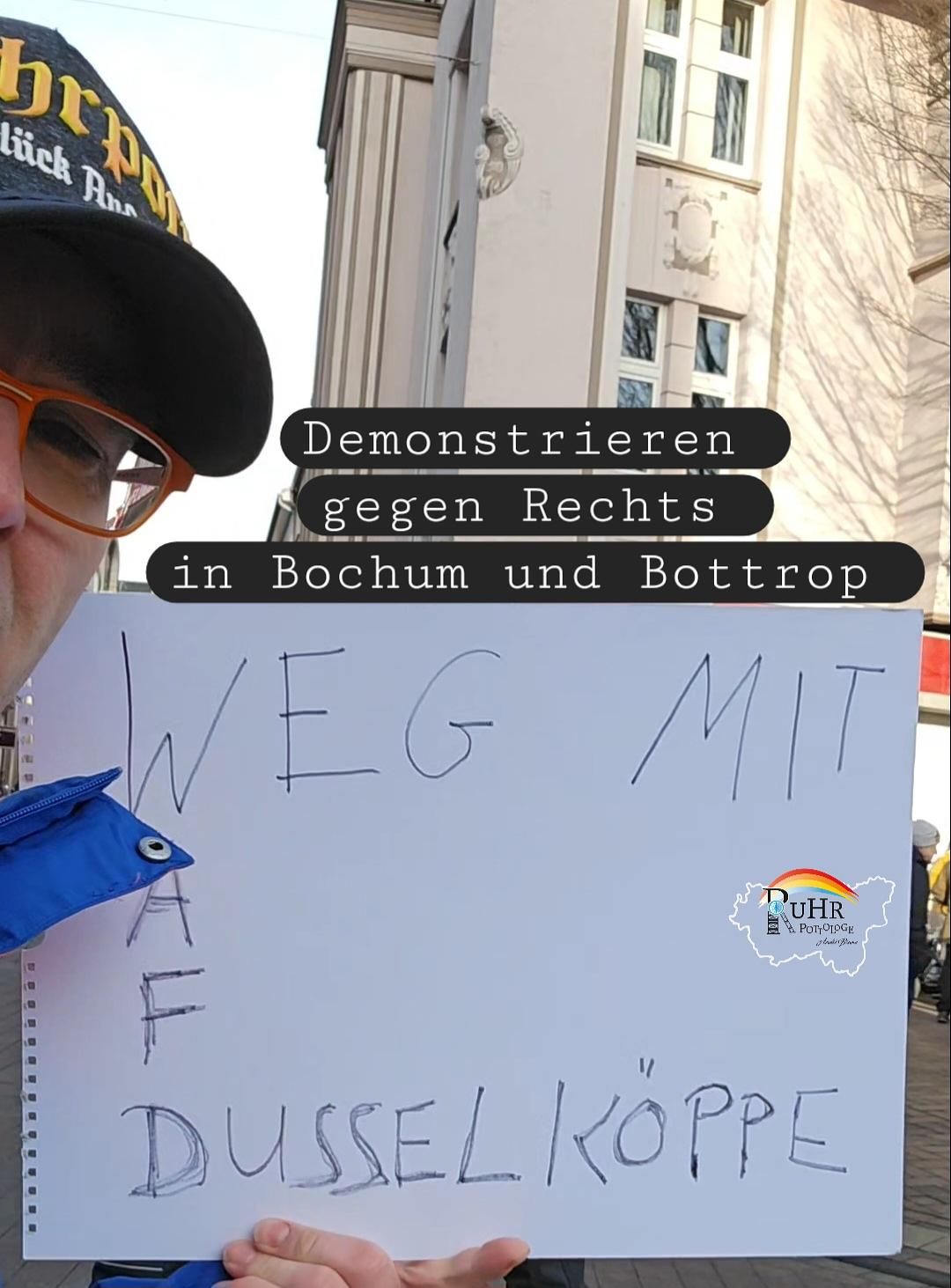 Demonstrieren gegen Rechts in Bochum und Bottrop #62