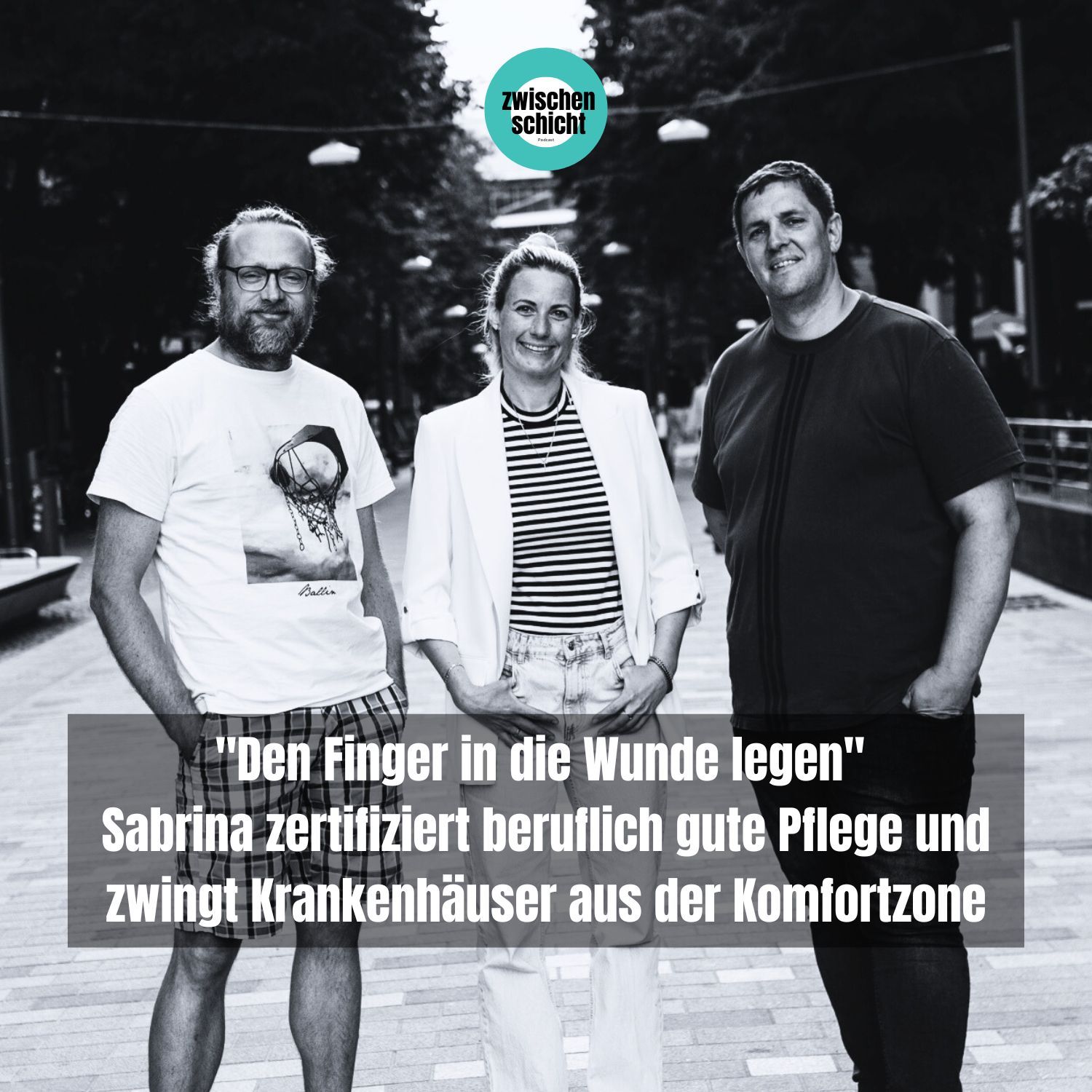 "Den Finger in die Wunde legen" - Sabrina zertifiziert beruflich gute Pflege und zwingt Krankenhäuser aus der Komfortzone