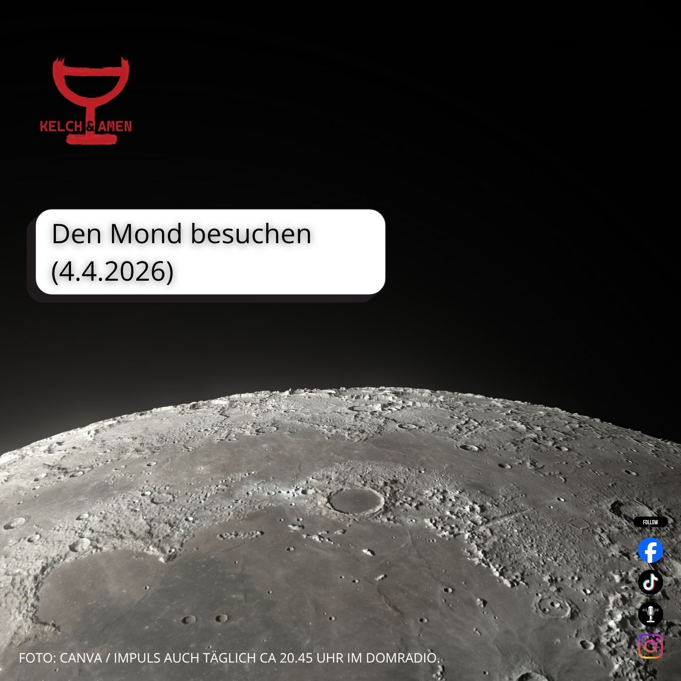Den Mond besuchen (4.4.2026)