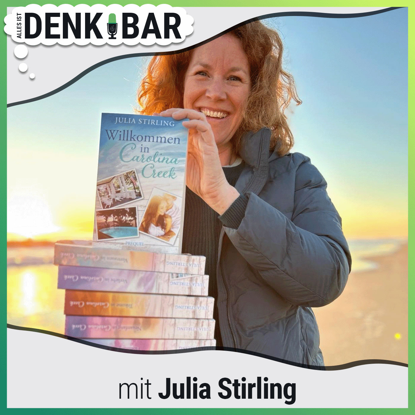 DenkBar | Der Weg zum Traumjob mit Bestsellerautorin mit Julia Meder alias Julia Stirling | Ep 1