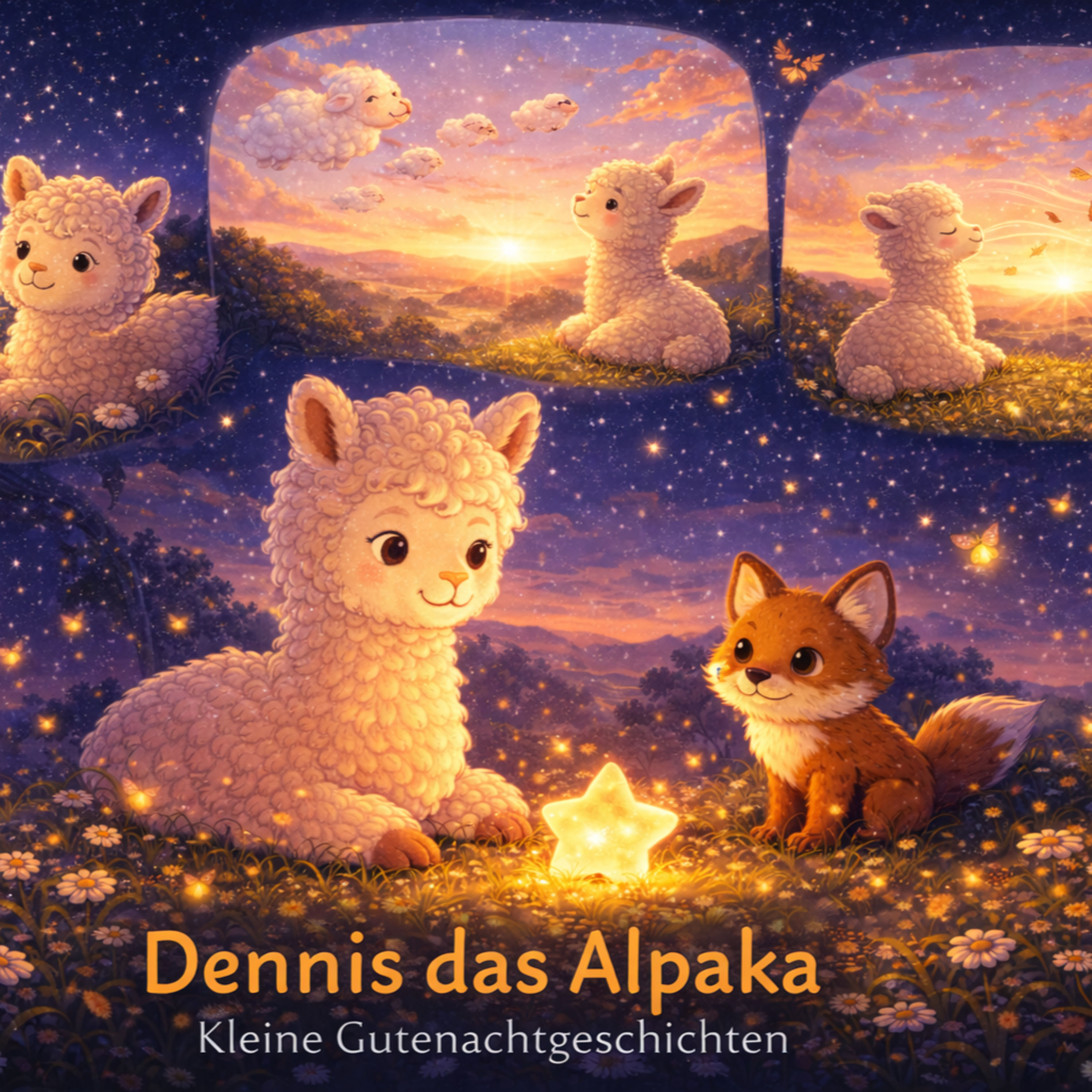Dennis das Alpaka und 5 seine schönsten Gute-Nacht-Geschichten| „Gute Nacht“-Geschichte”