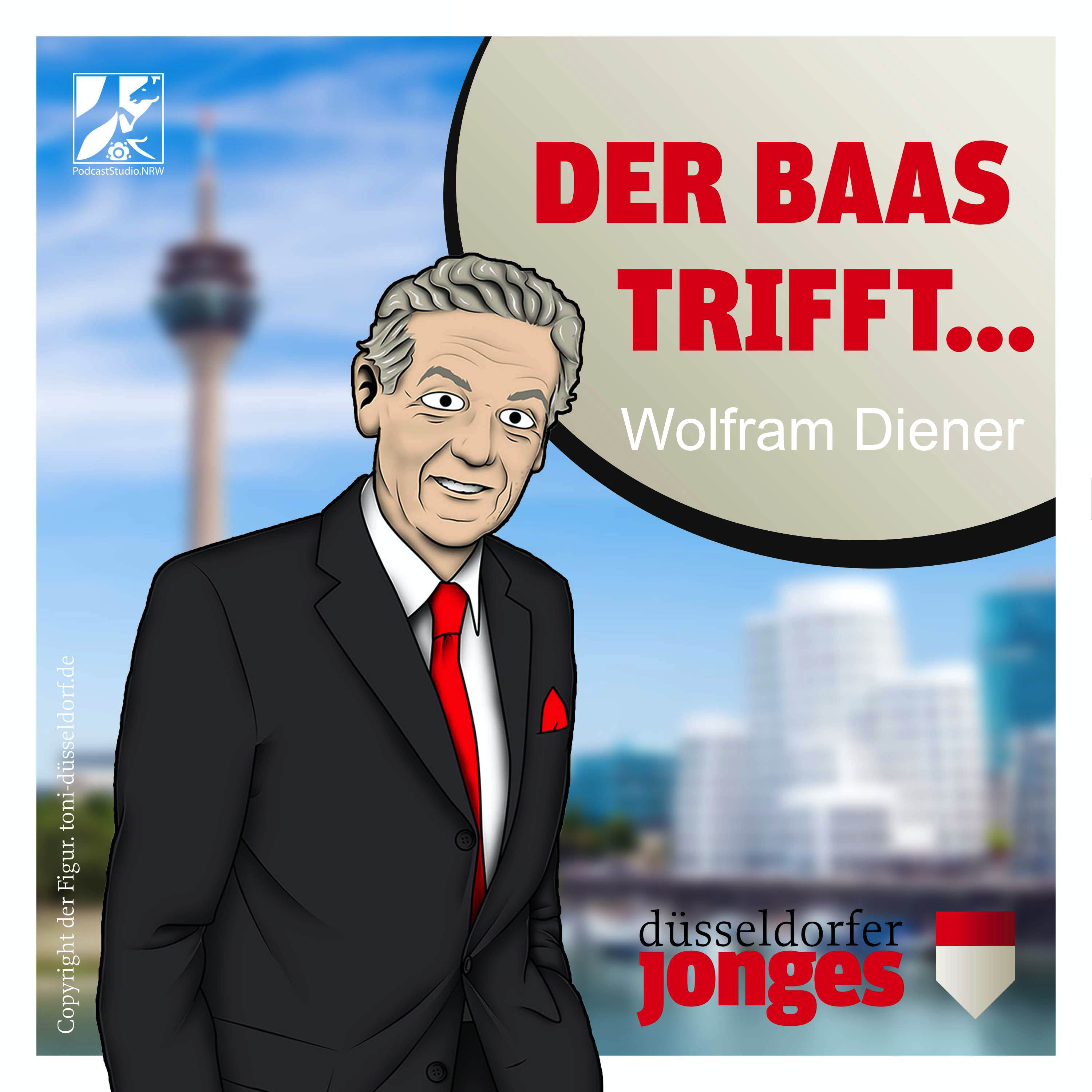 Der Baas trifft Wolfram Diener