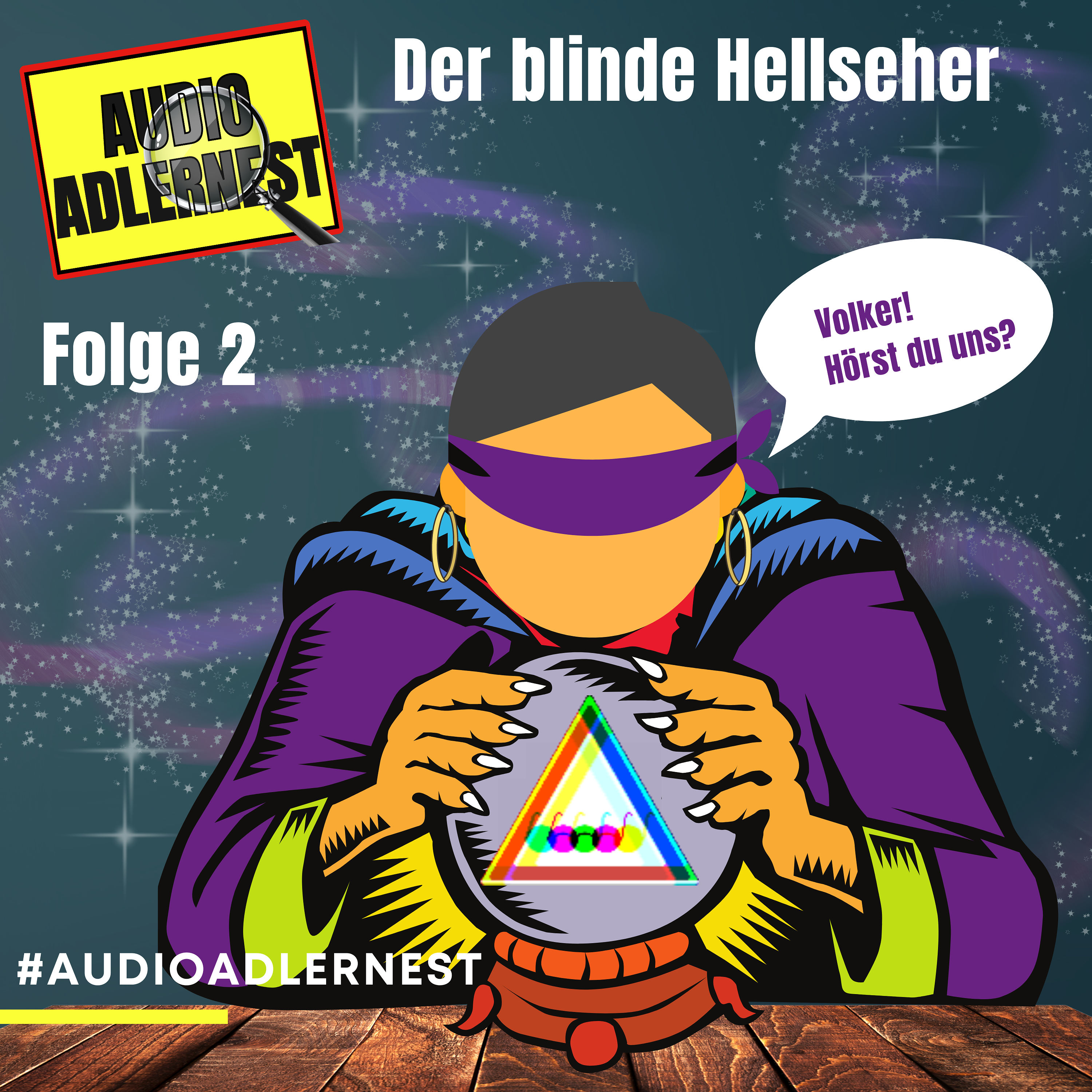 Der blinde Hellseher - TKKG Folge 2 - Audio Adlernest (#002)