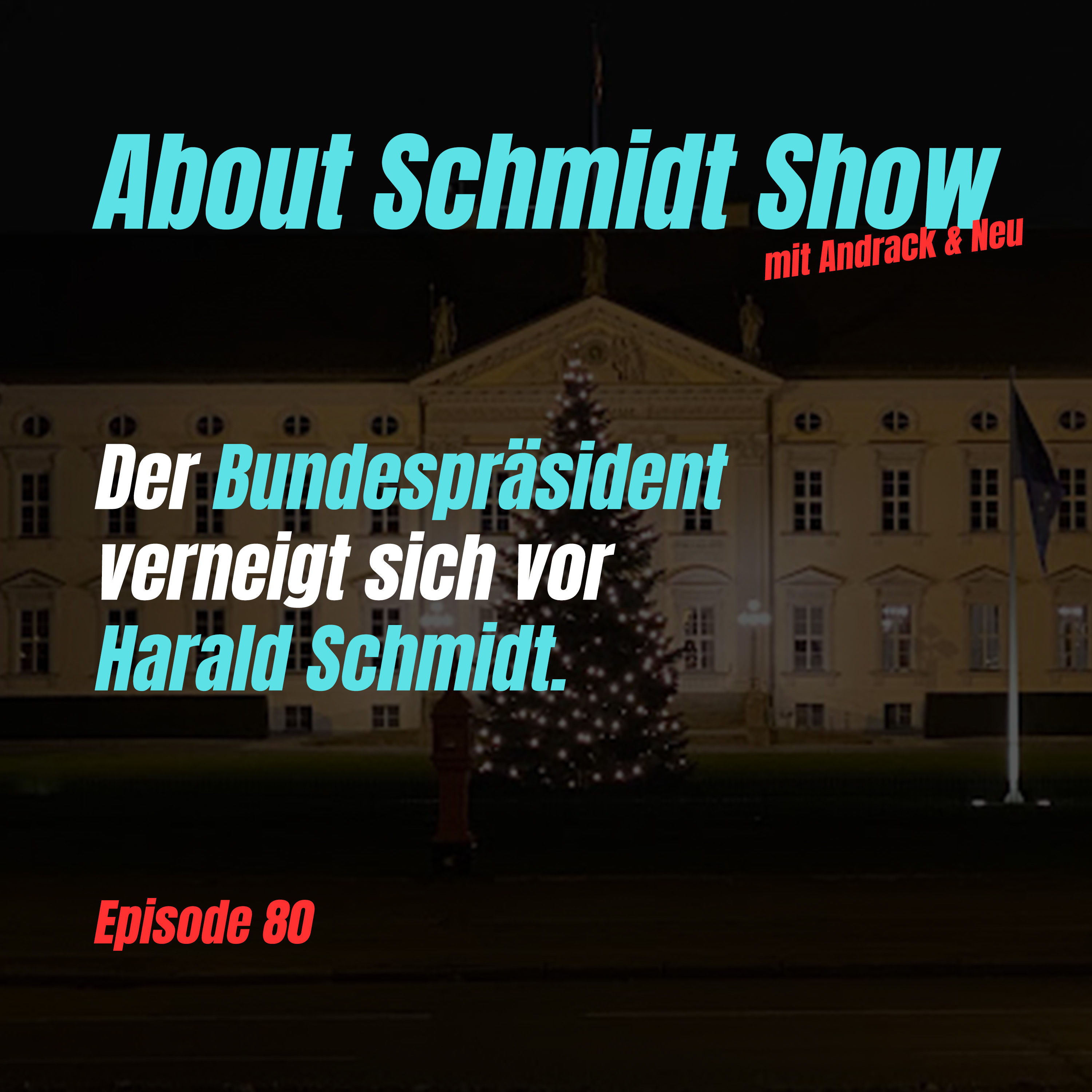 Der Bundespräsident verneigt sich vor Harald Schmidt