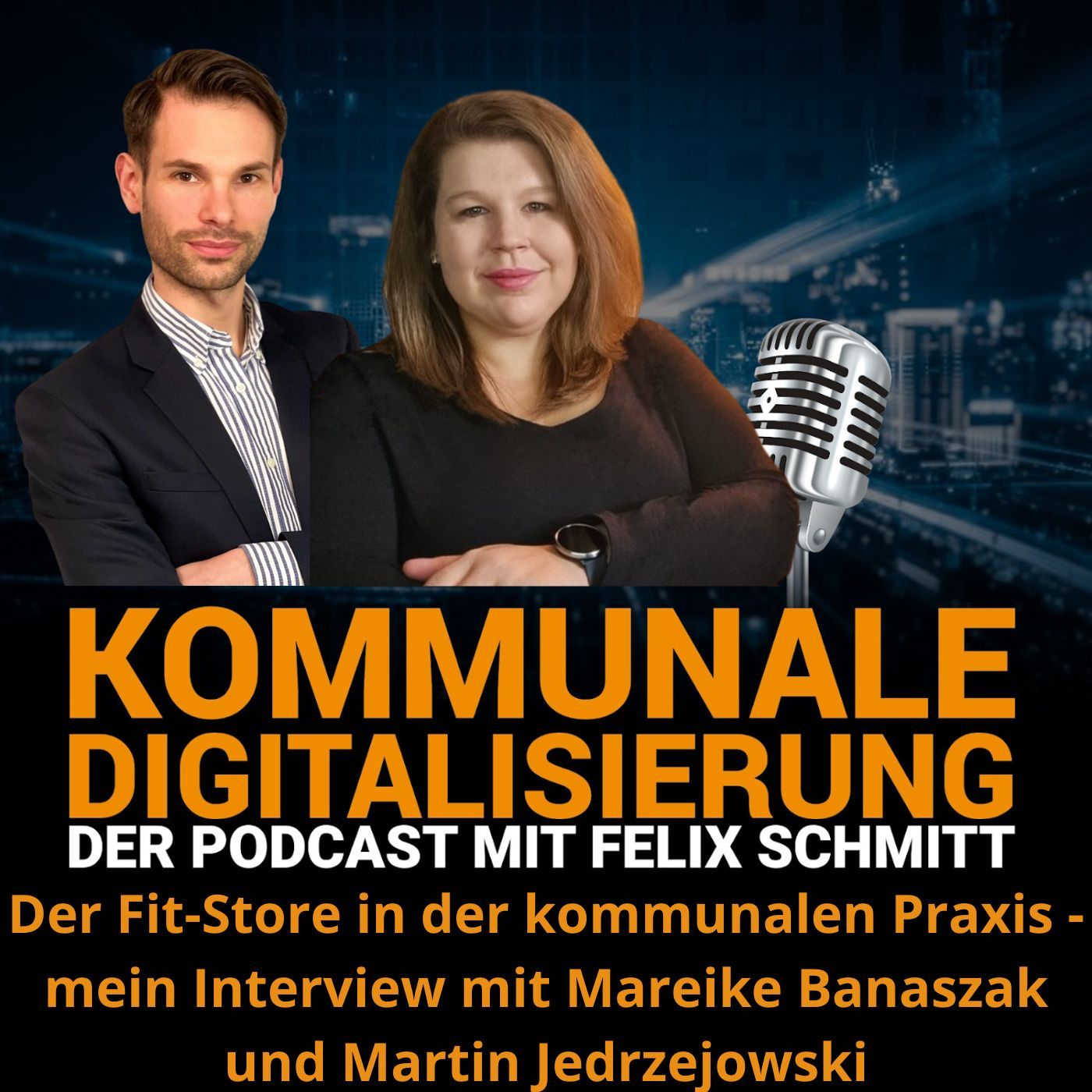 Der Fit-Store in der kommunalen Praxis - mein Interview mit Mareike Banaszak und Martin Jedrzejowski