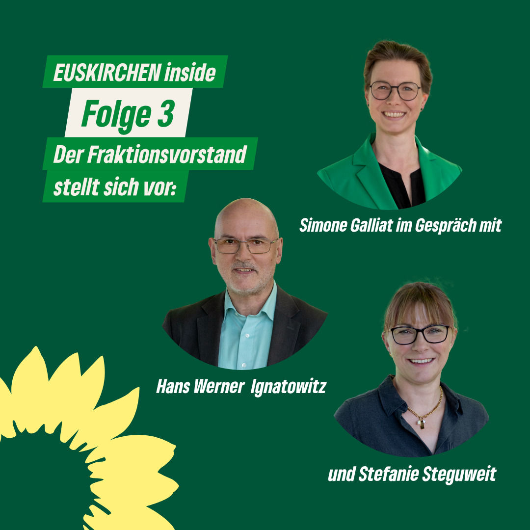 Der Fraktionsvorstand stellt sich vor