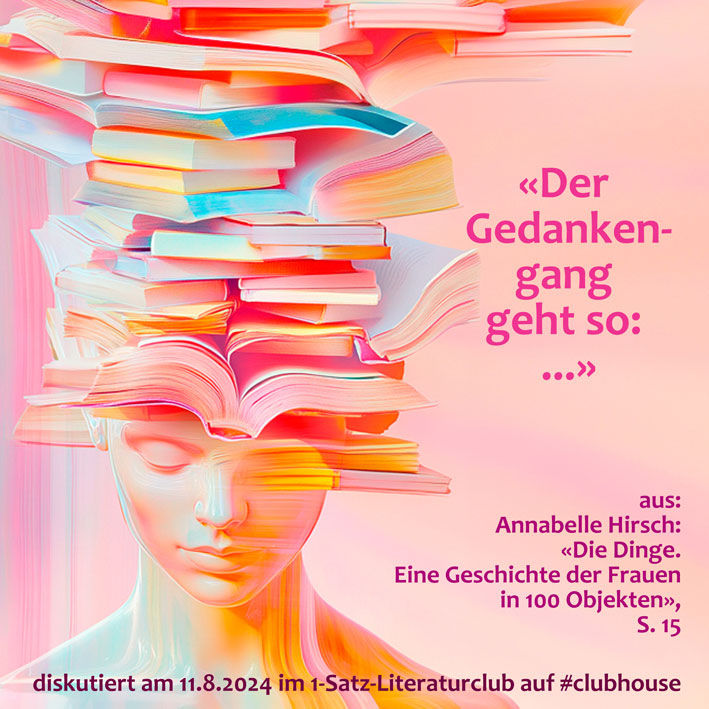 «Der Gedankengang geht so: ...»