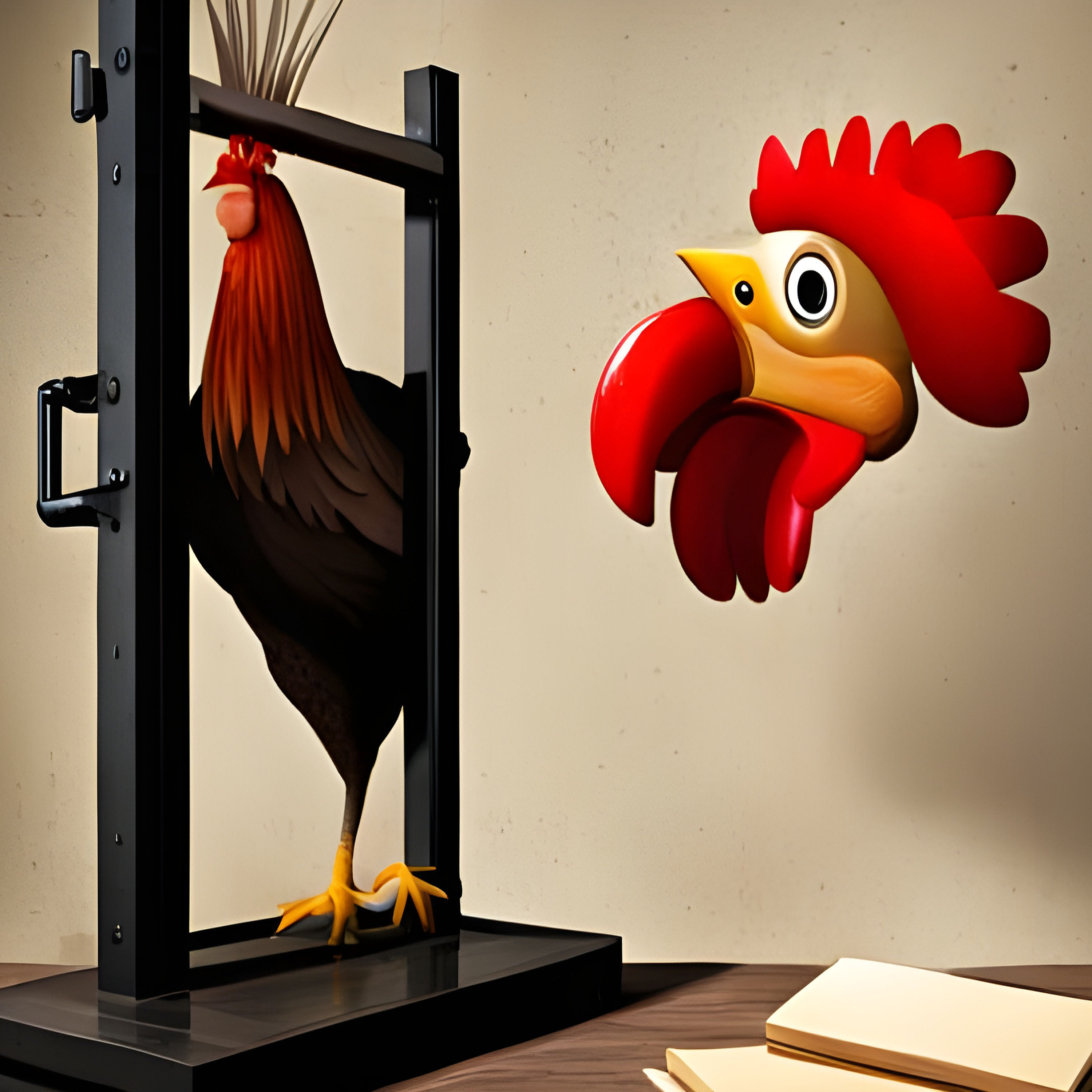 Der geköpfte Hahn, der einfach weiterlebte