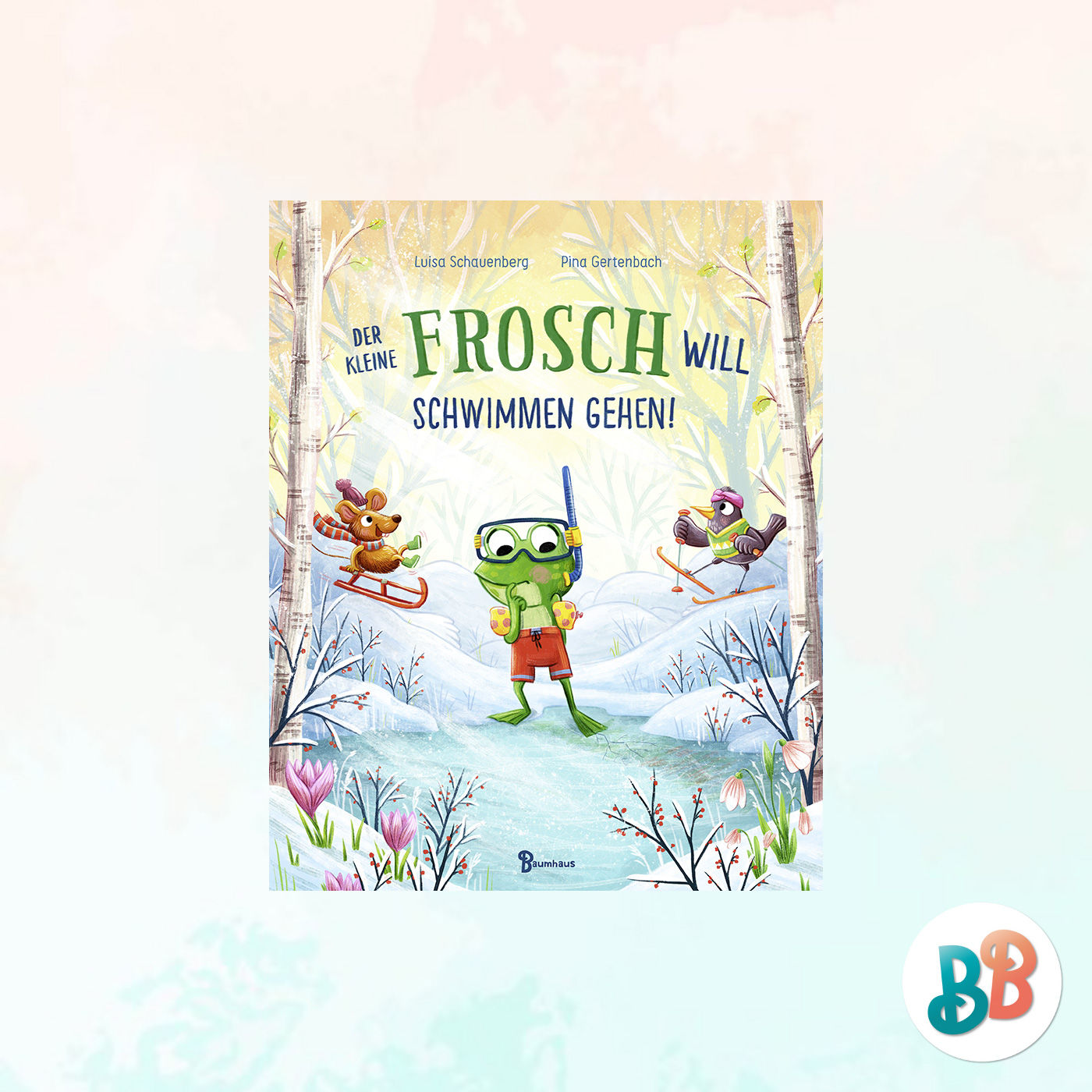 Der kleine Frosch will schwimmen gehen!