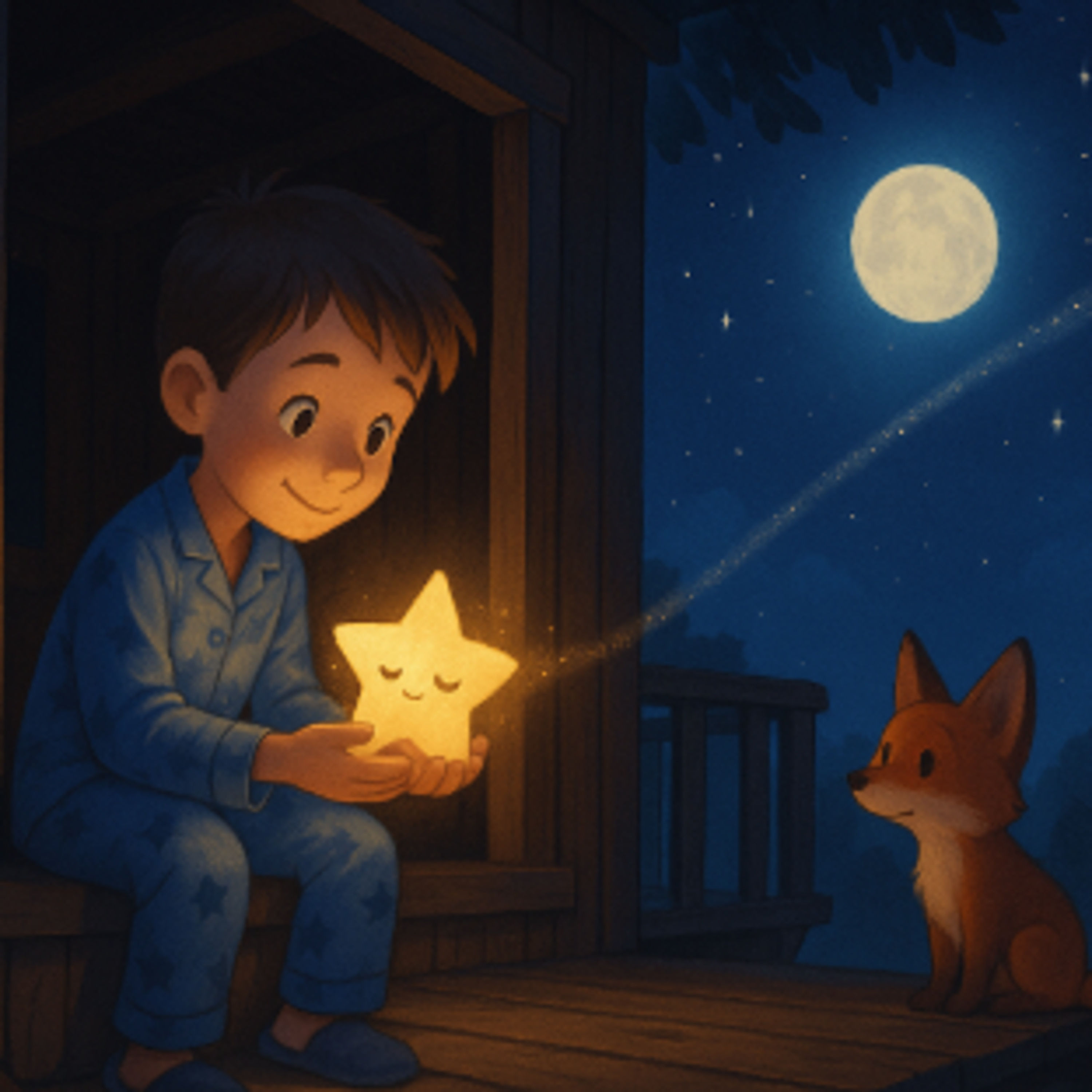 Der kleine Stern, der sich verflog | „Gute Nacht“-Geschichte