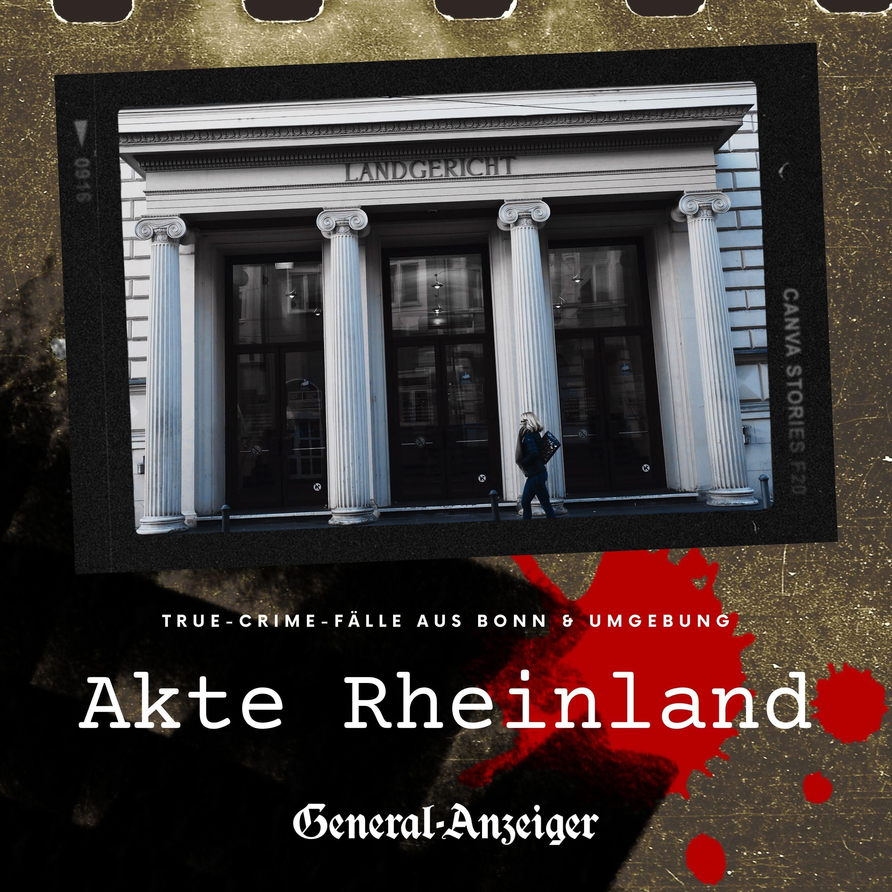 Der Kopf vor dem Bonner Landgericht