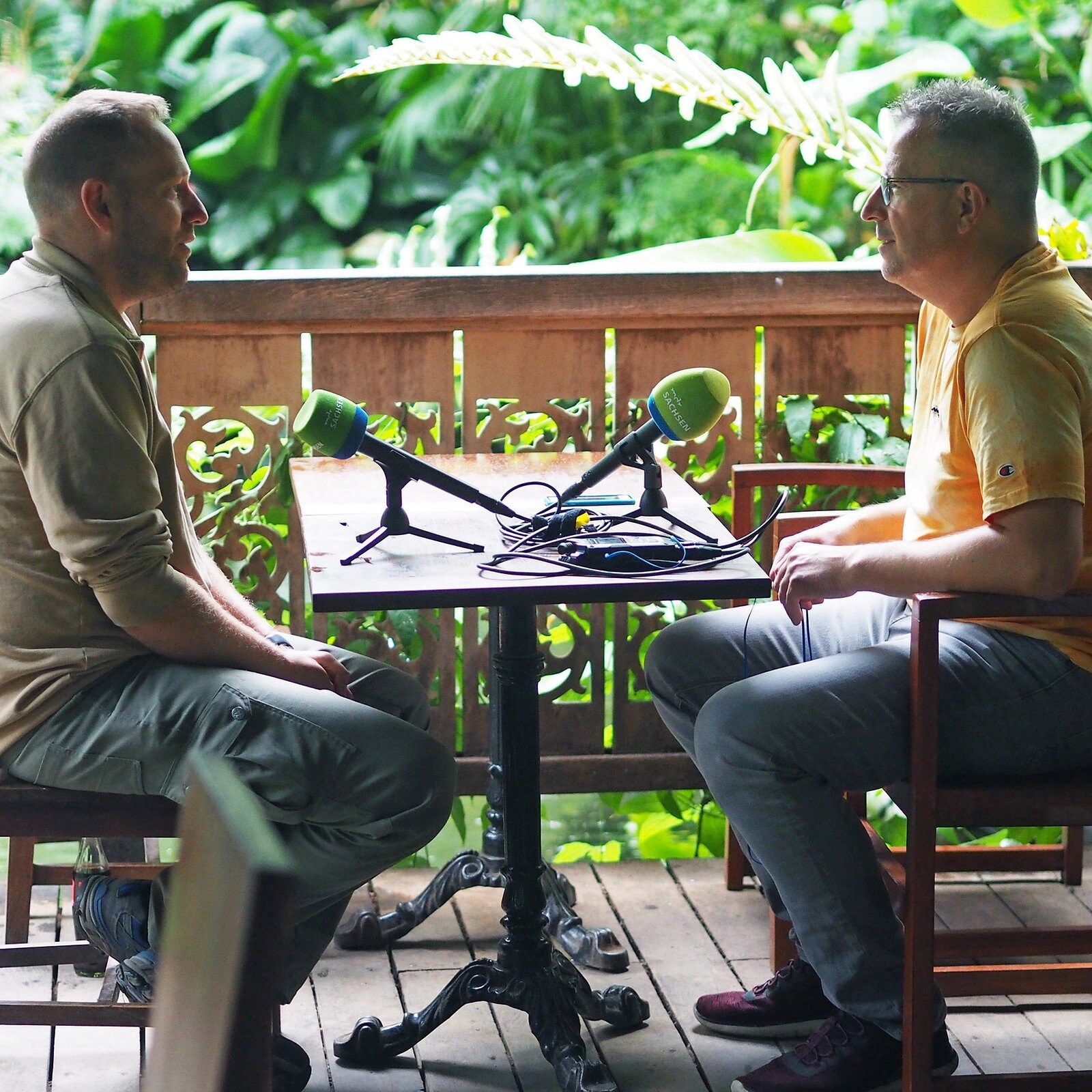 Der Mähnenwolf und sein Mentor