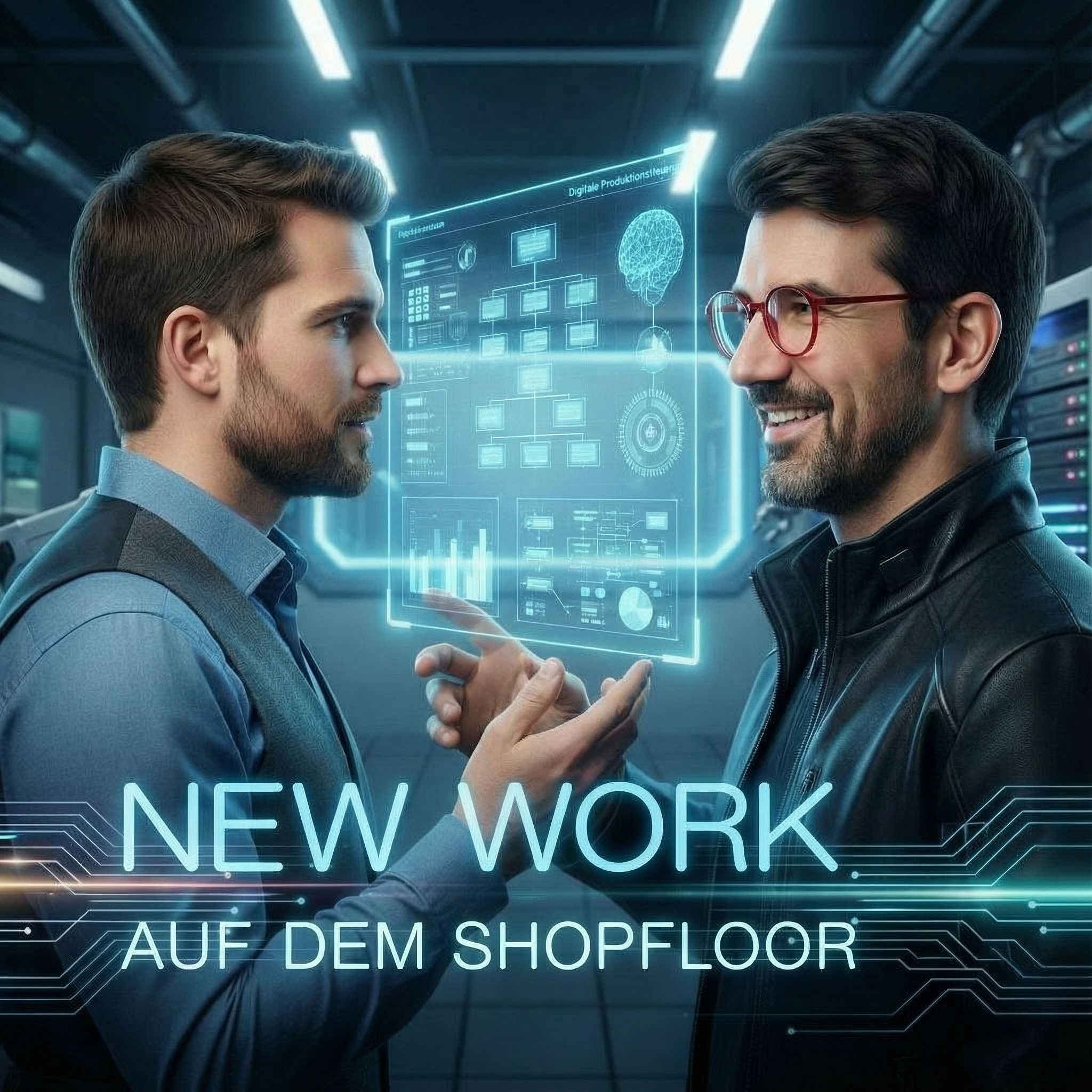 Der Mensch in der Fabrik mit VR‑Brillen und KI‑Schichtplänen - KI-Serie mit Tobias Herwig #252