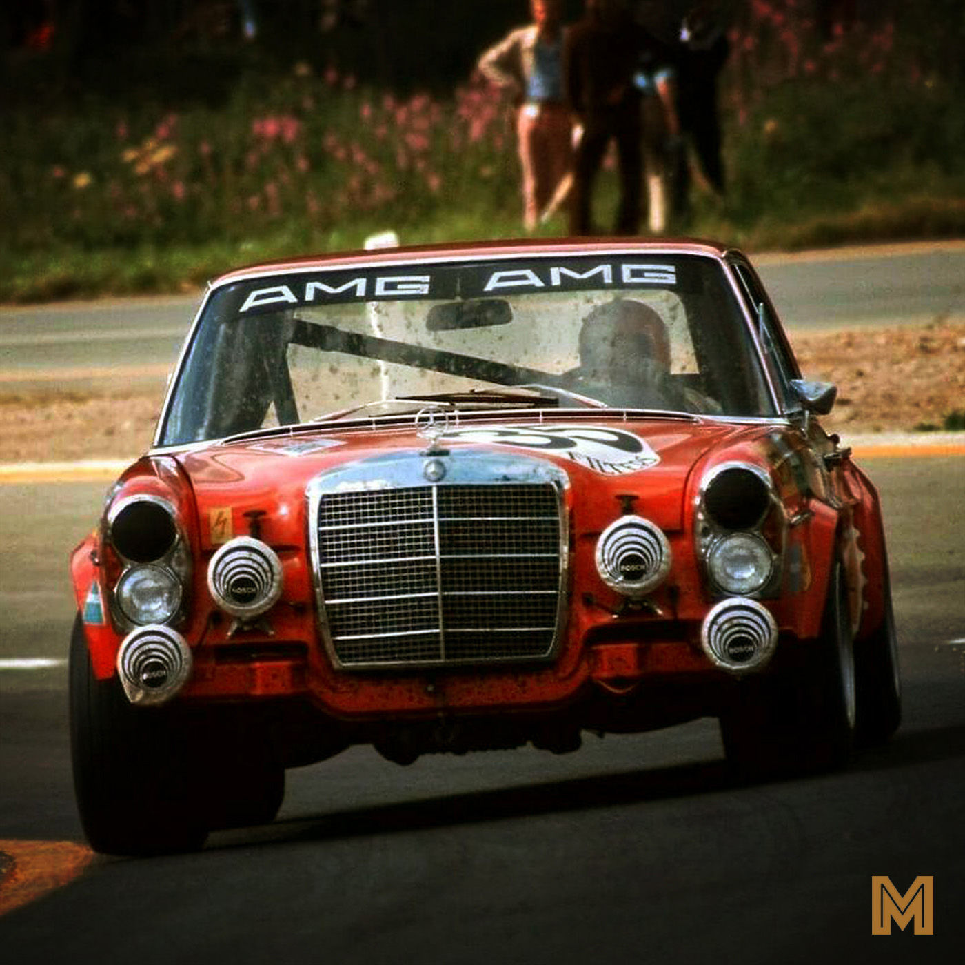 Der Mercedes 300 SEL 6.8 AMG "Rote Sau" - mit Erhard Melcher