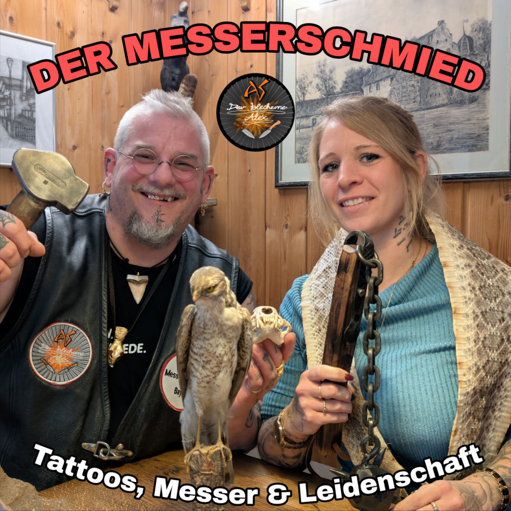 Der Messerschmied. Messer, Tattoos und das Leben. Schmiedekurs