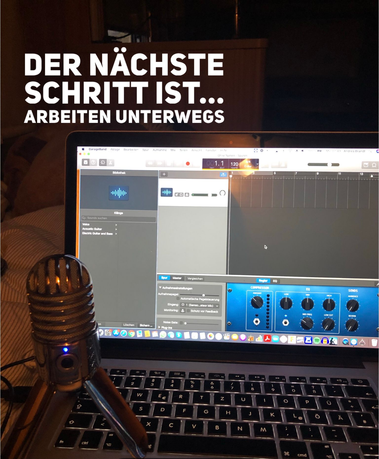 Der nächste Schritt ist... Arbeiten unterwegs?